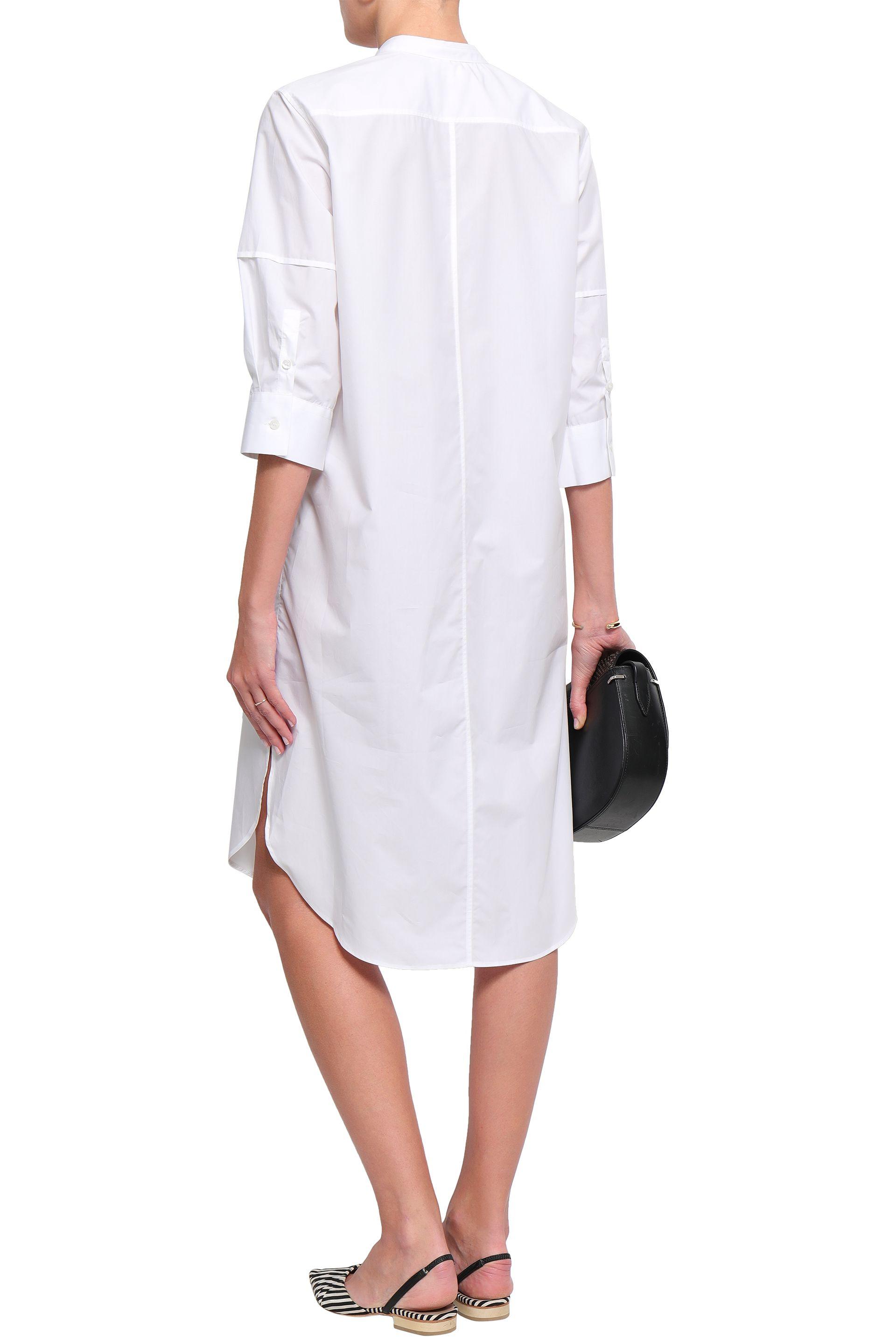 Filippa K Cotton-poplin Shirt Dress White - Lyst