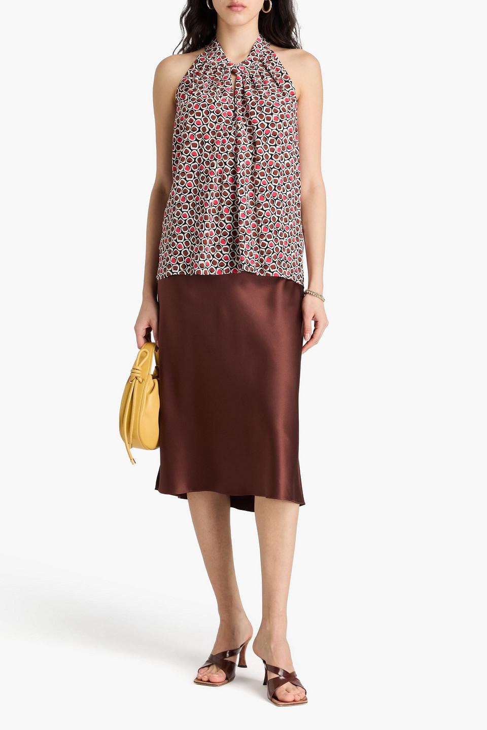 DIANE VON FURSTENBERG コットン ウール混 ノースリーブ リボン DVFGL4S002MRCBU_A1_533fbdd2-