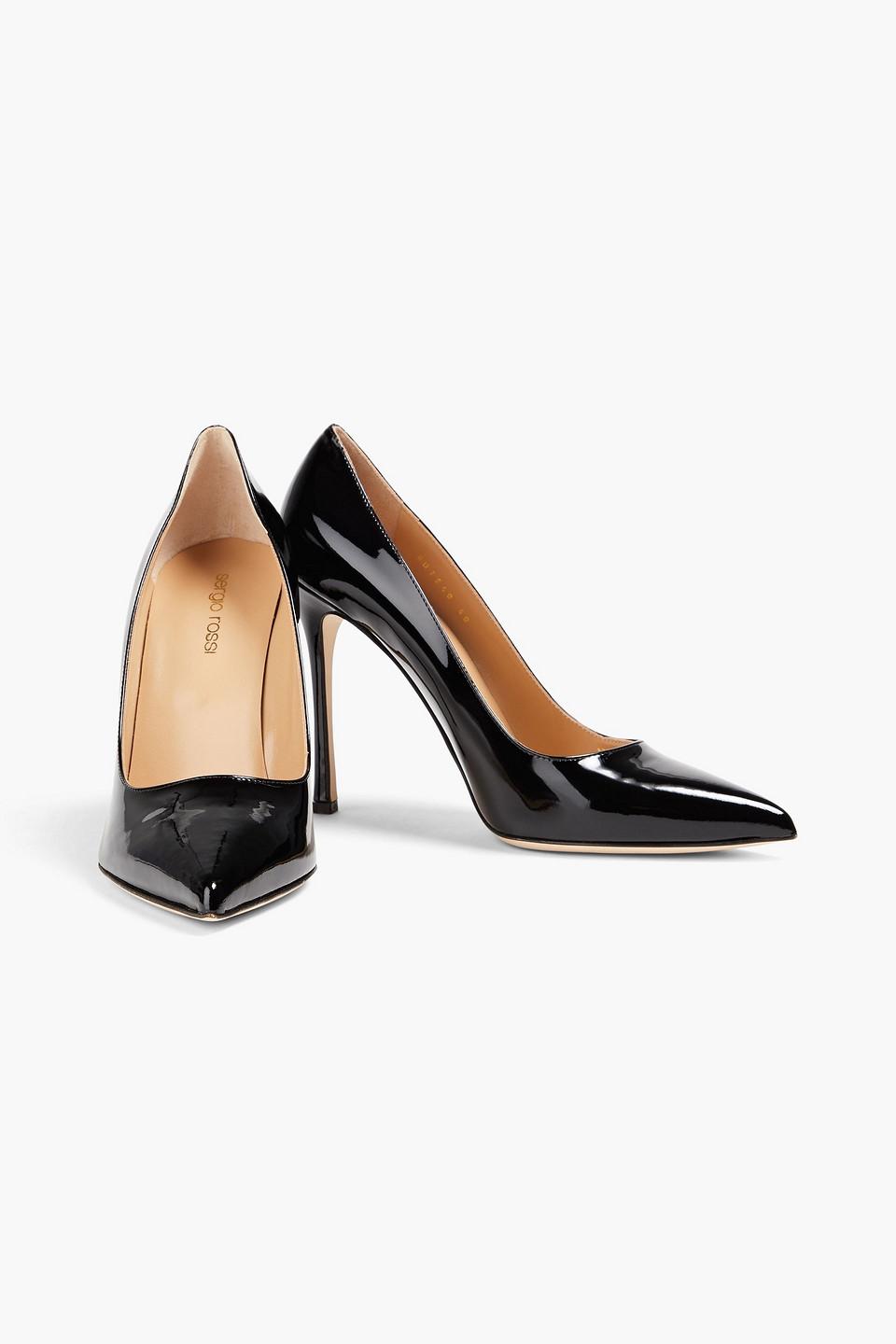 Sergio rossi deals patent leather pumps