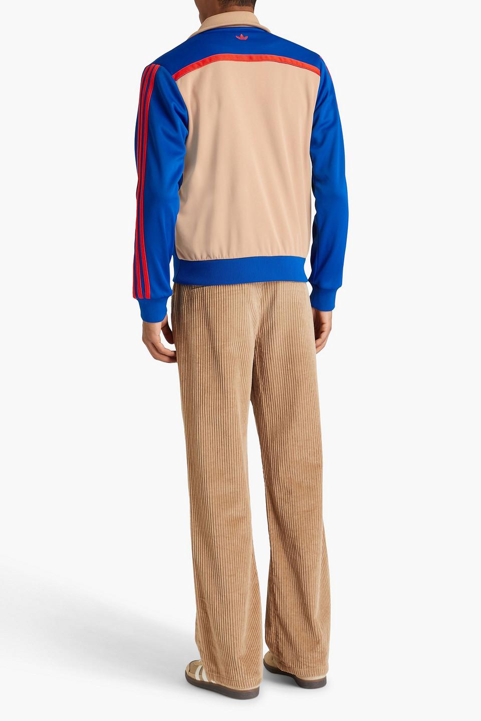 adidas originals blocked warm up jacket