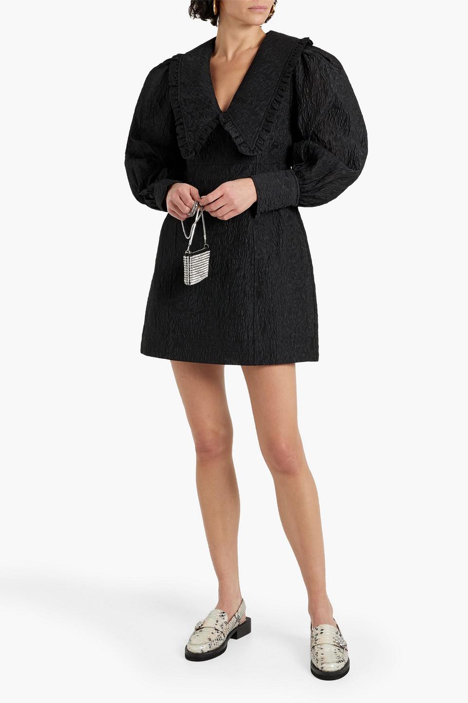 Ganni jasmine top wrap dress