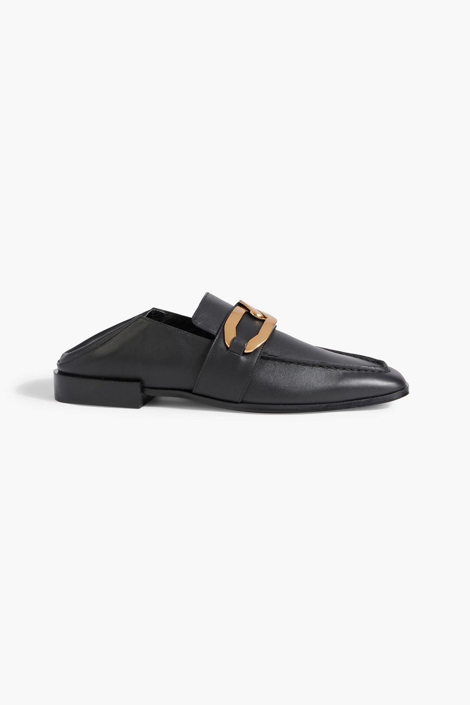Collapsible heel shop loafers
