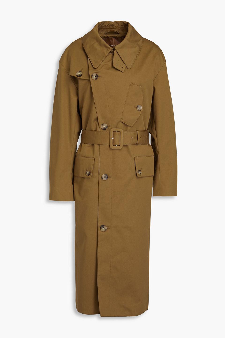 Rejina Pyo Blythe Cotton twill Trench Coat in Natural Lyst UK