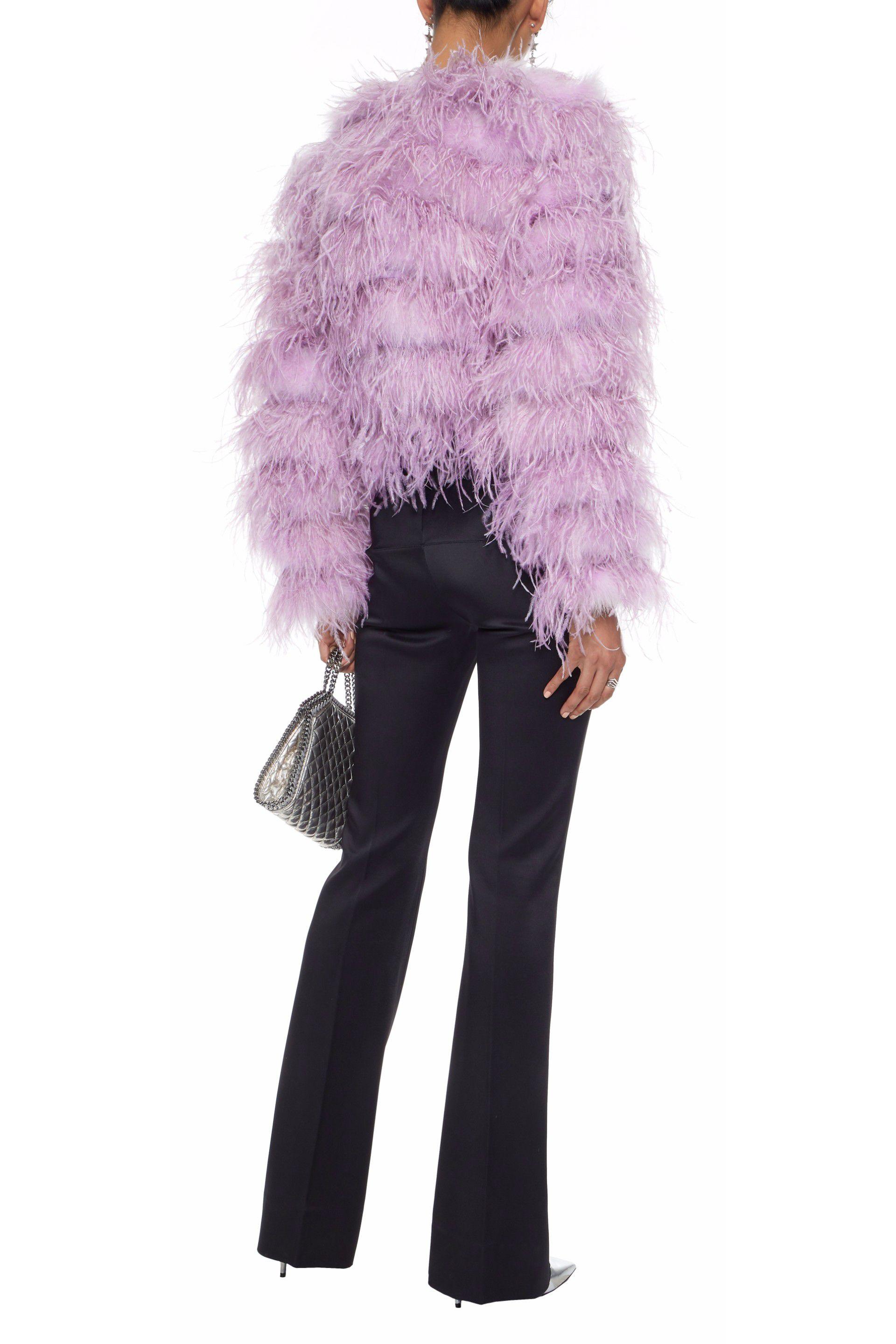 cropped glossy puffer jacket