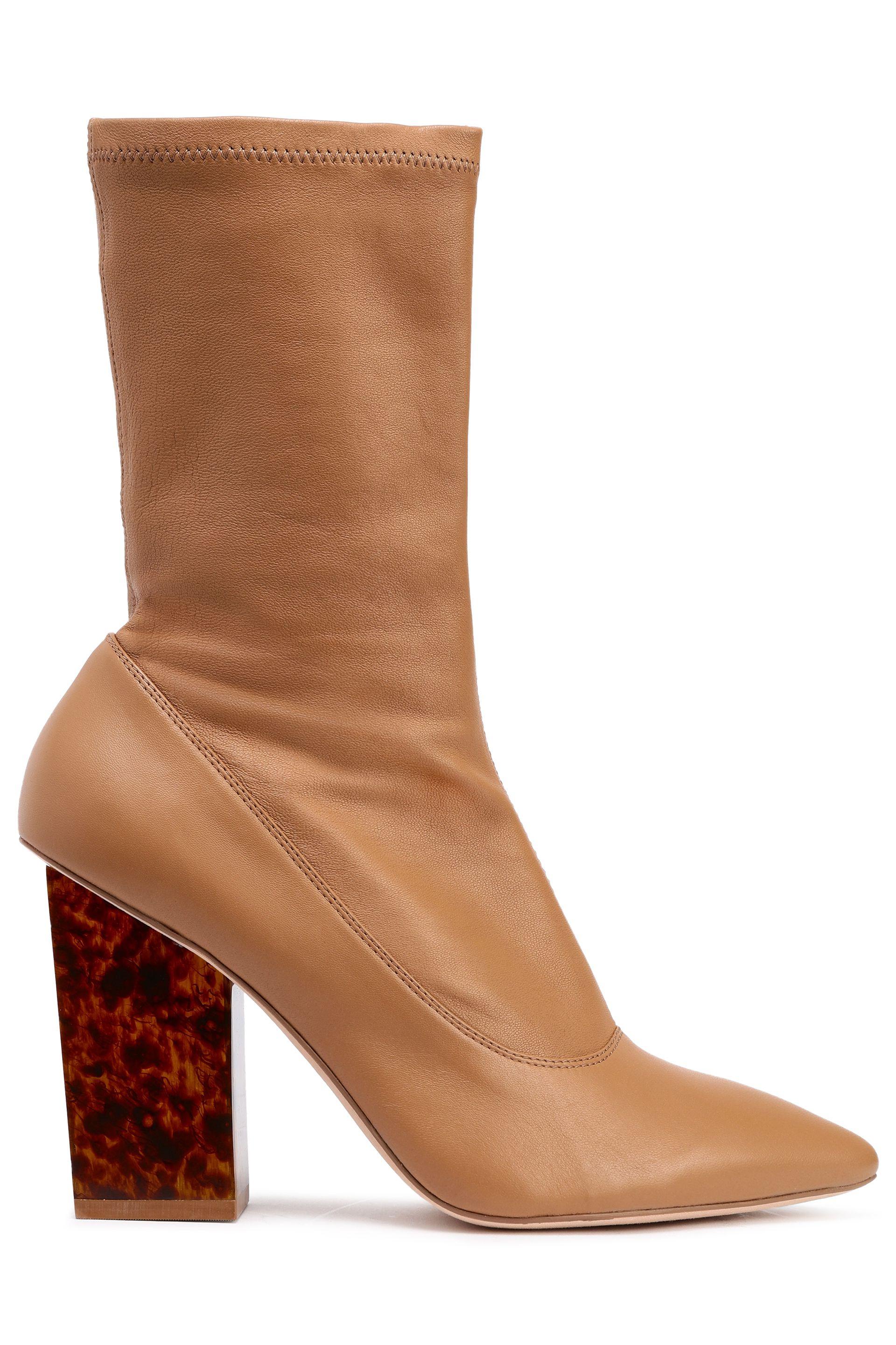 camel colour ankle boots