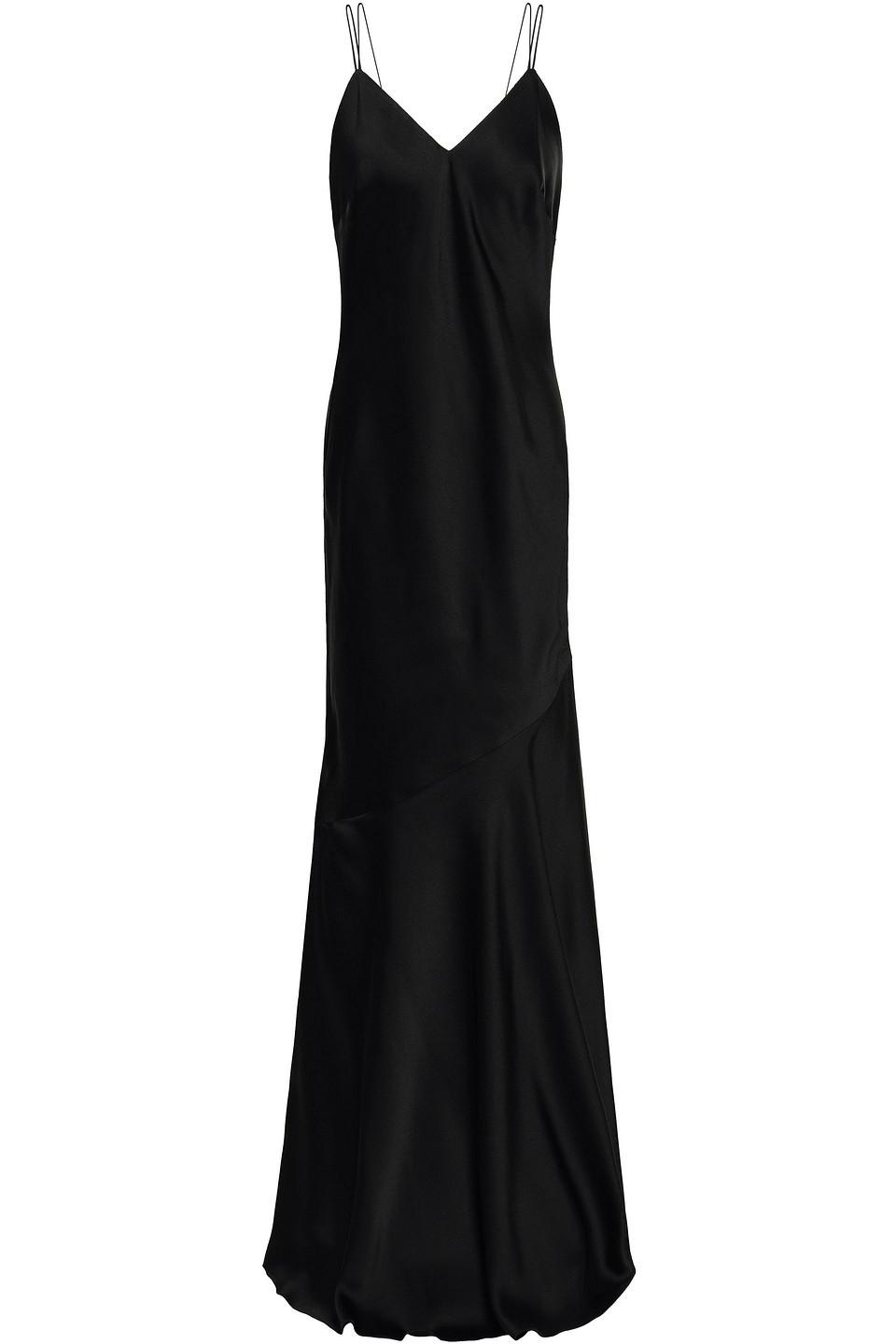 rachel green long black dress Rachel Maxi Dress ~ Black Stretch – Show Me Your Mumu