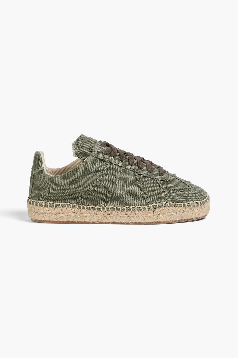 Green Espadrille shoes and sandals for Women Lyst Canada