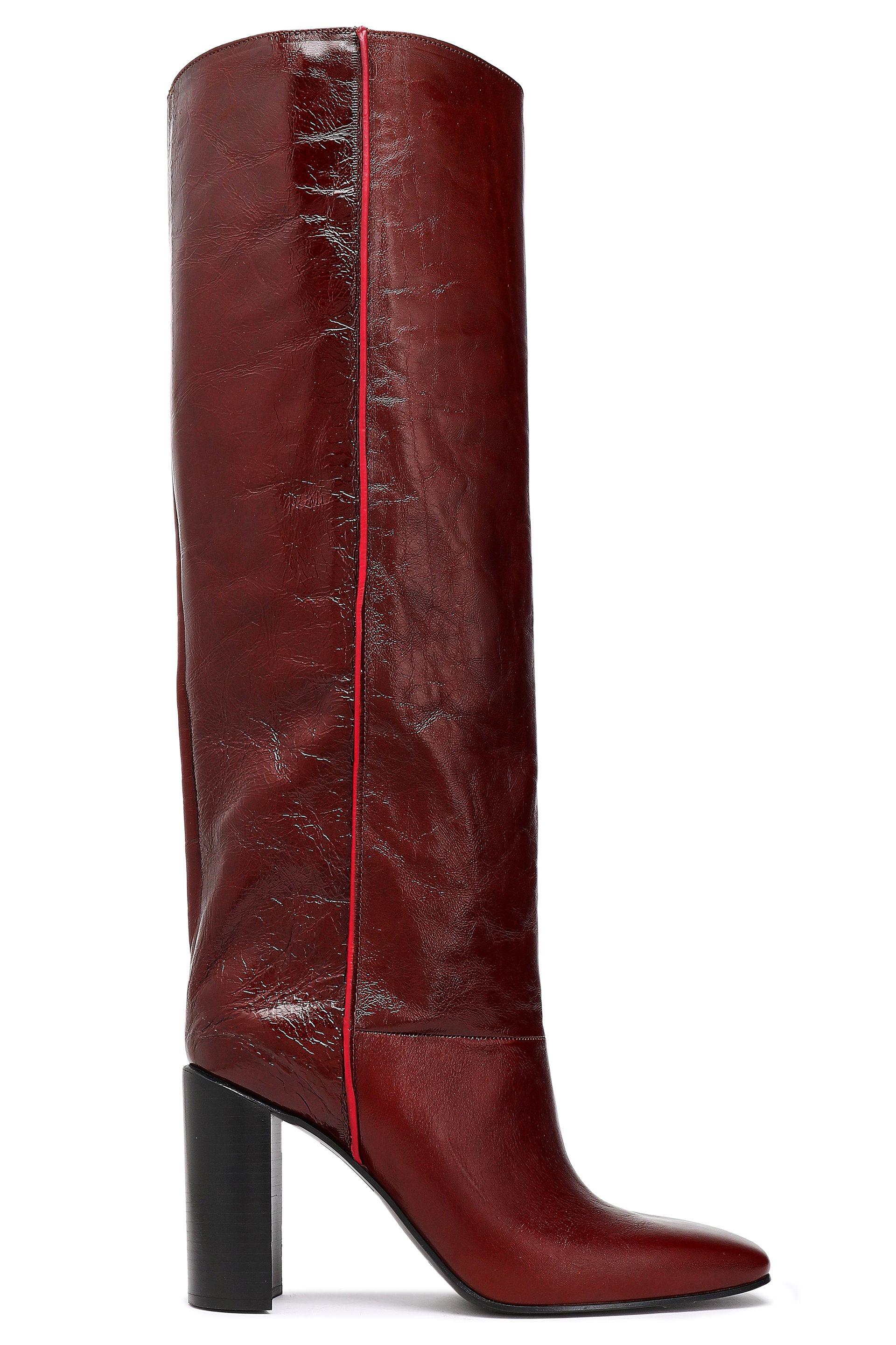 rag and bone red boots