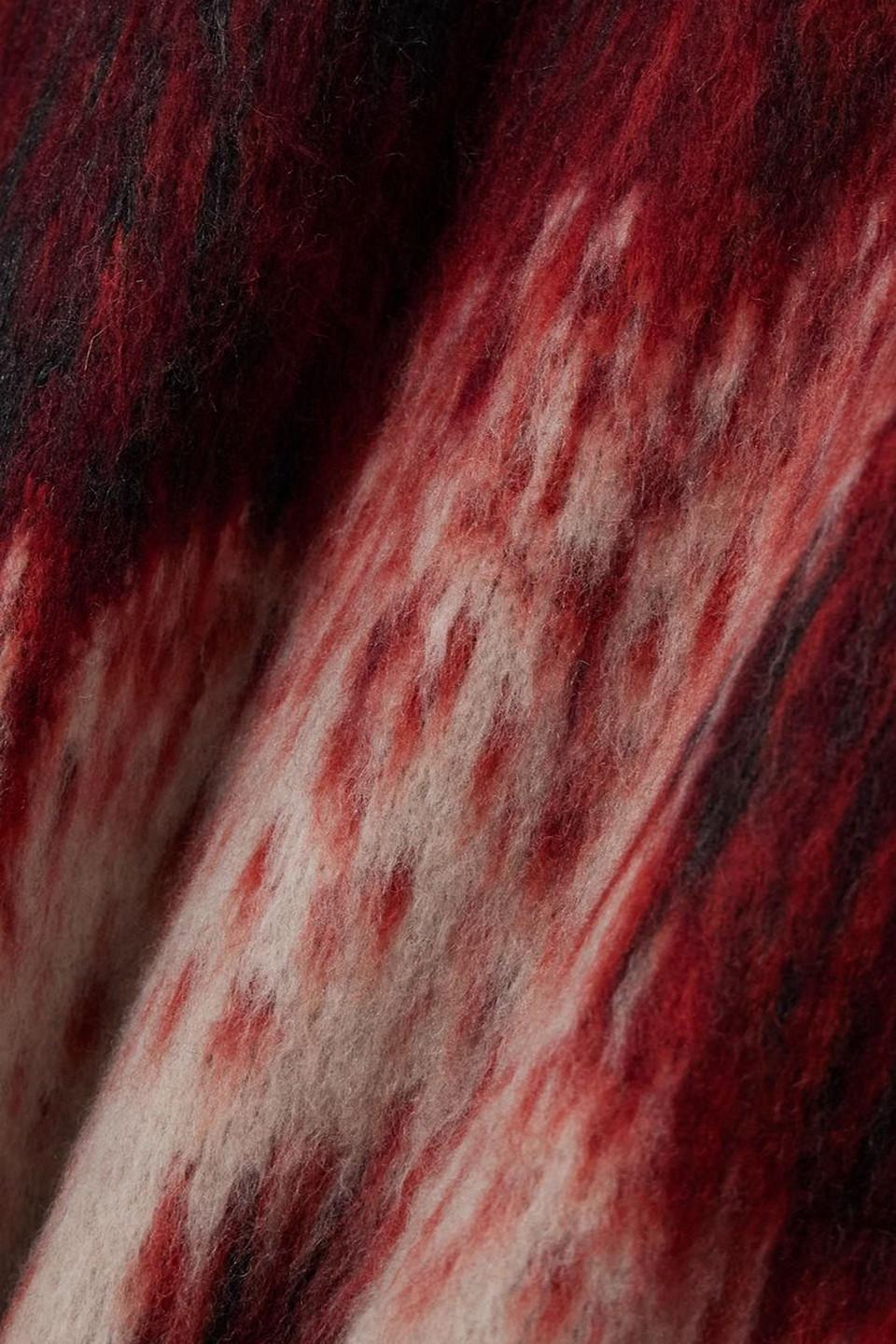 The Attico Intarsia Wool-blend Sweater in Red | Lyst UK The Attico Intarsia Wool-blend Sweater in Red | Lyst UK