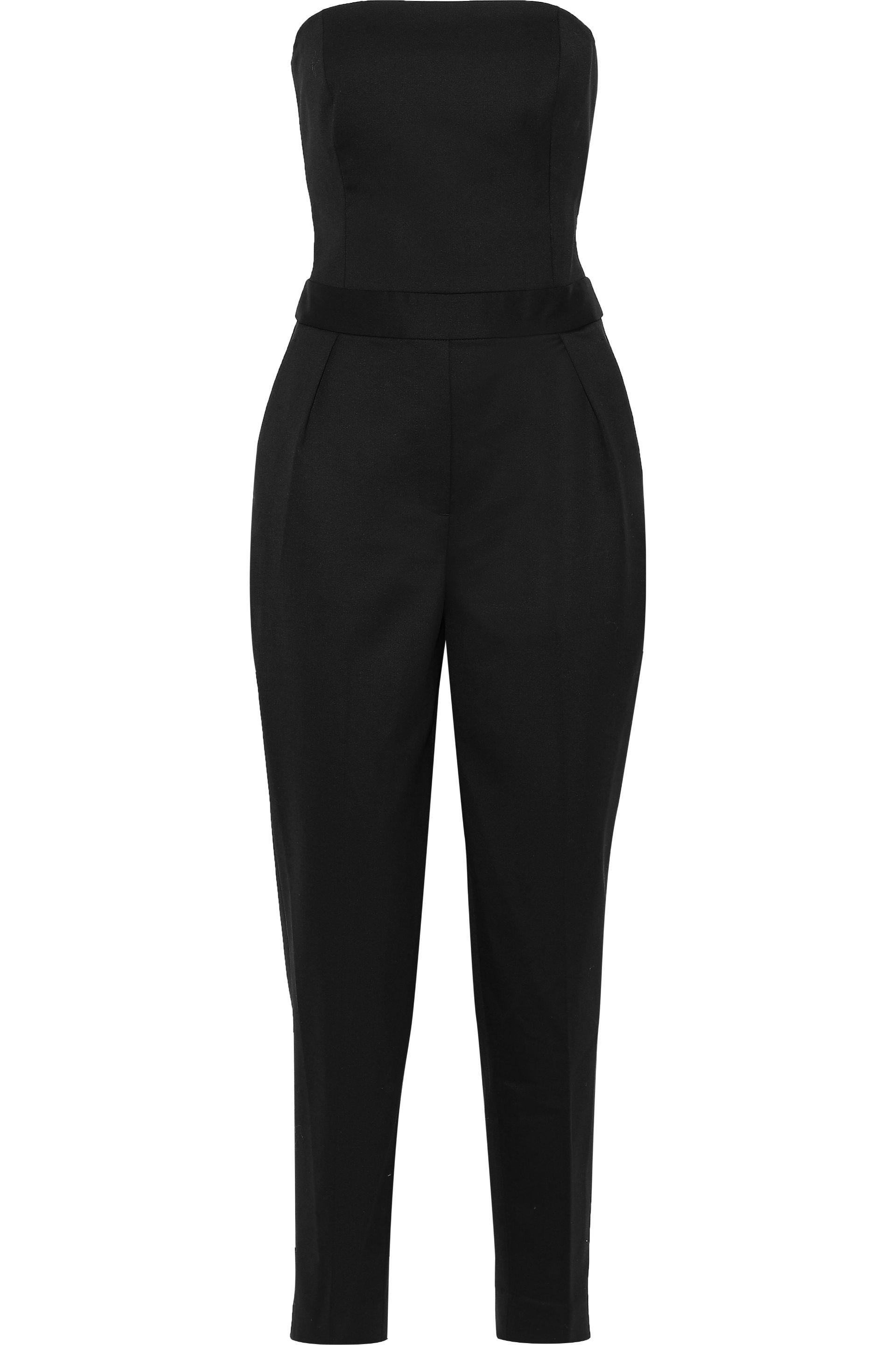 theory strapless jumpsuit