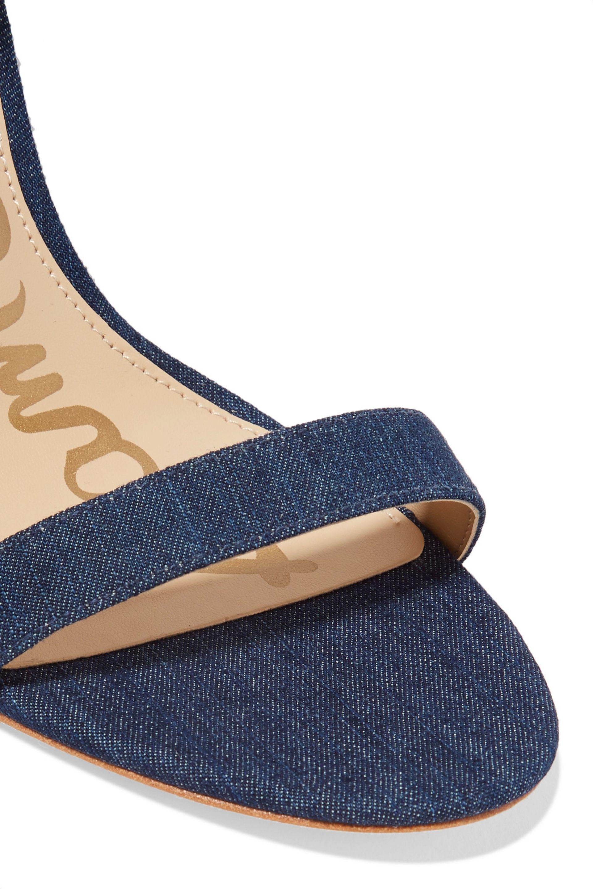 mens denim sandals