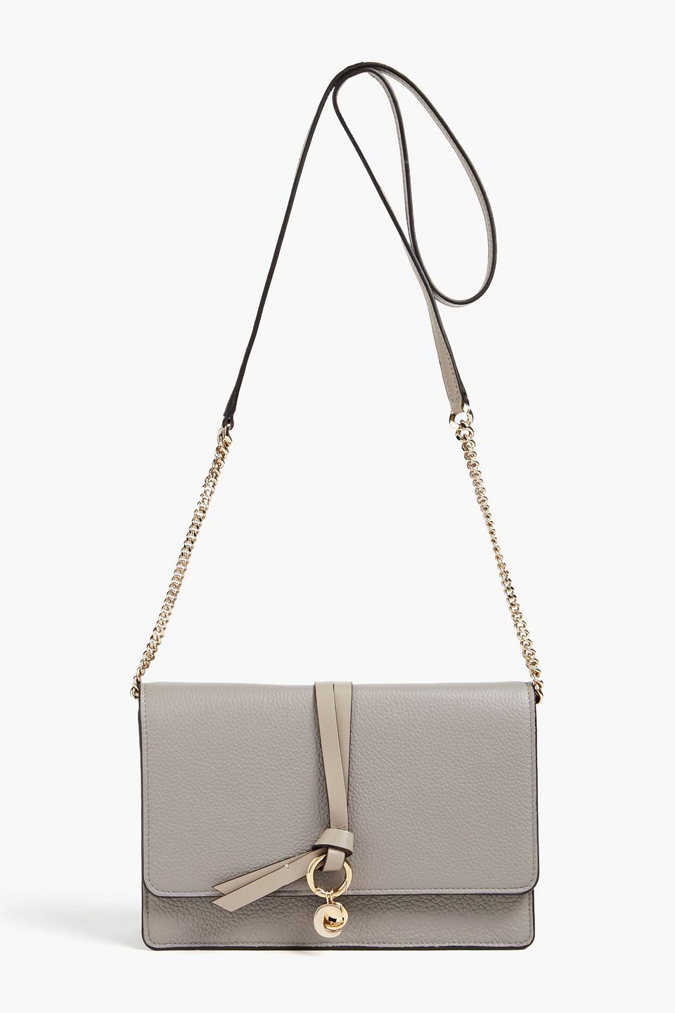 ☆韓国の人気☆【Chloe】☆ALPHABET SHOULDER BA.G☆バッグ☆ Chloé Alphabet Clutch Bag in Black | Lyst