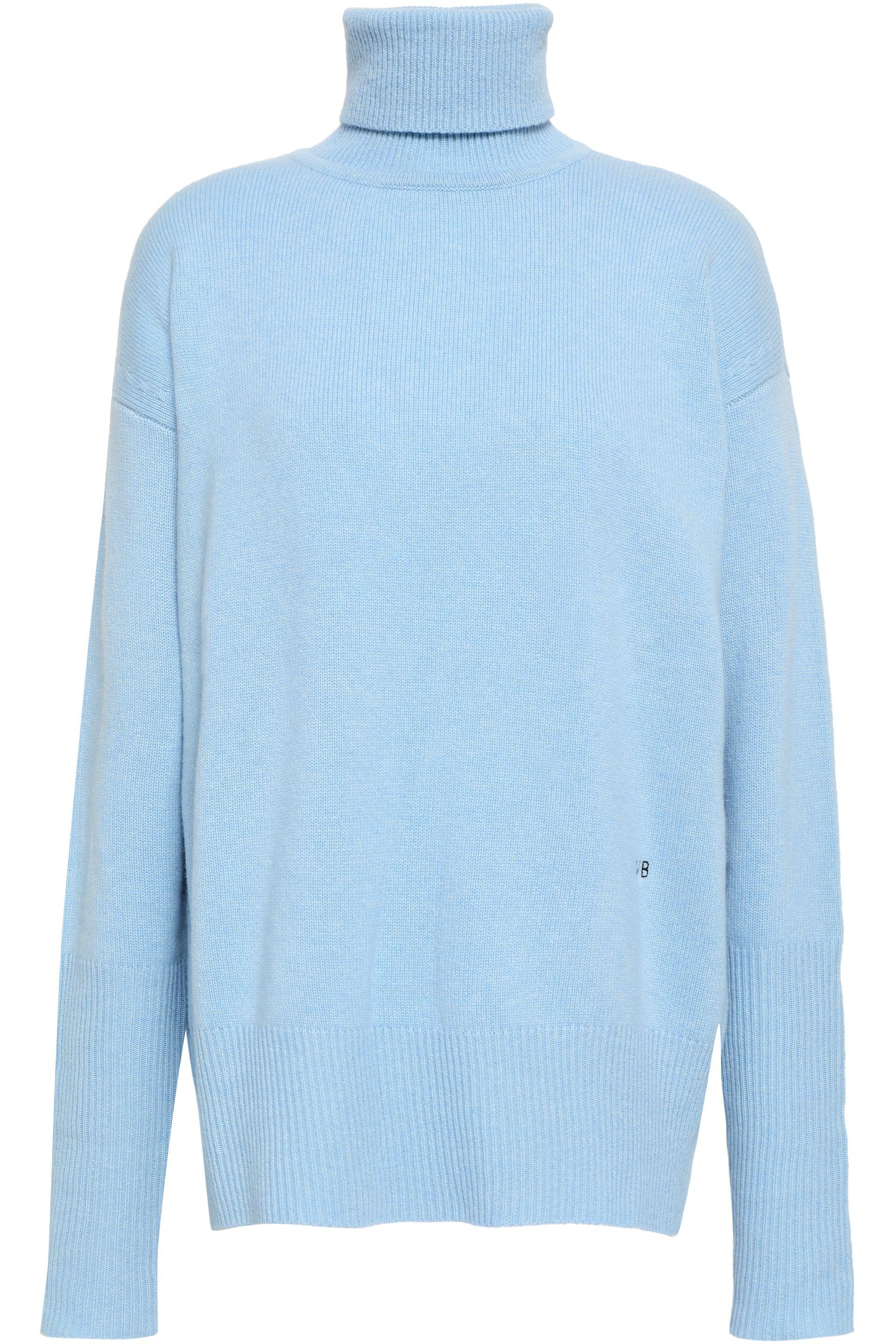light blue sweater