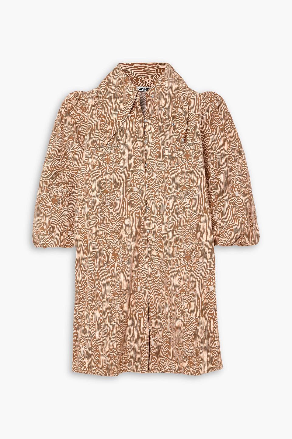 Batsheva leopard dress discount