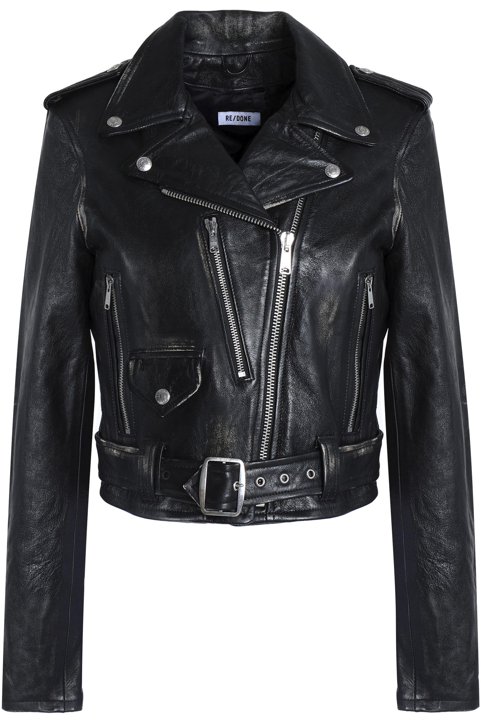 Levi's Leather Biker Jacket Black Lyst