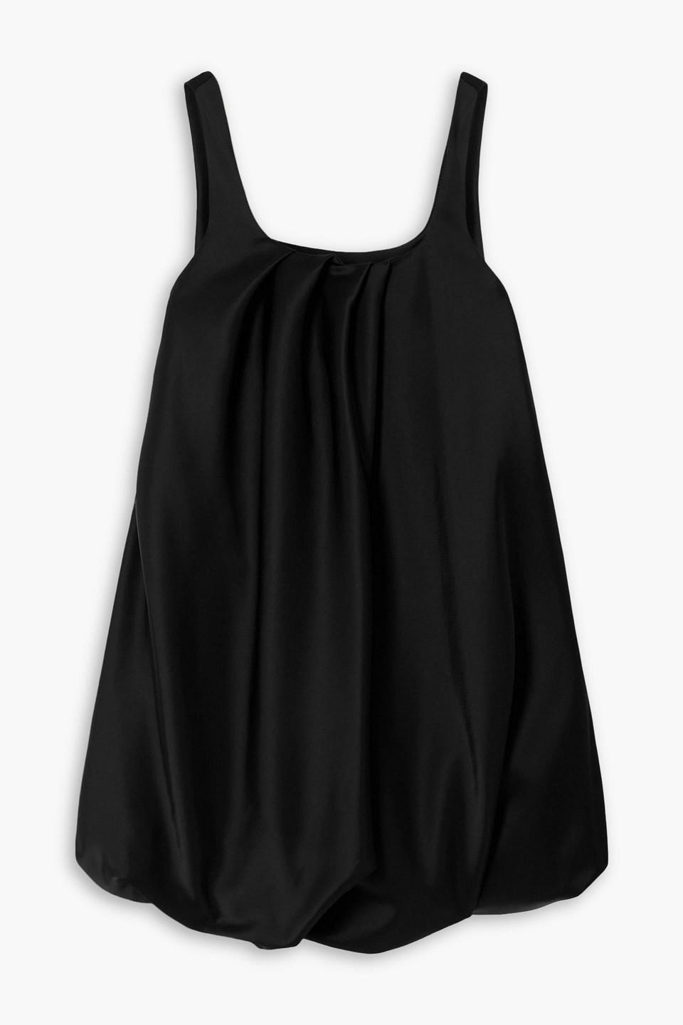 jw anderson rolled hem duchesse mini dress JW Anderson Rolled Hem Duchesse Mini Dress
