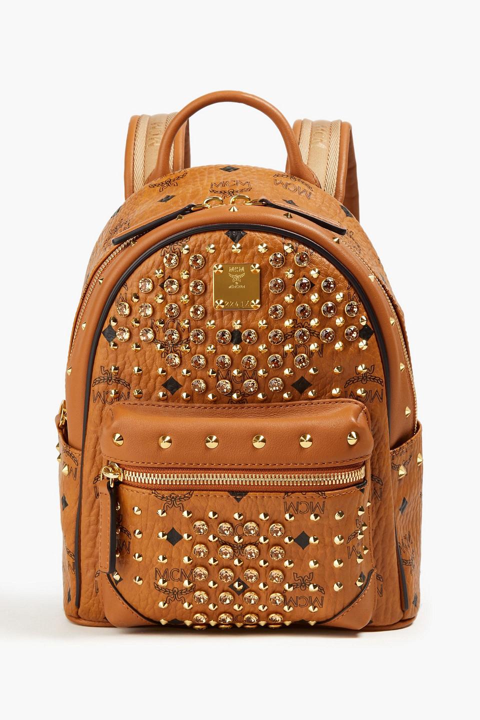 Mcm studded bag cheap