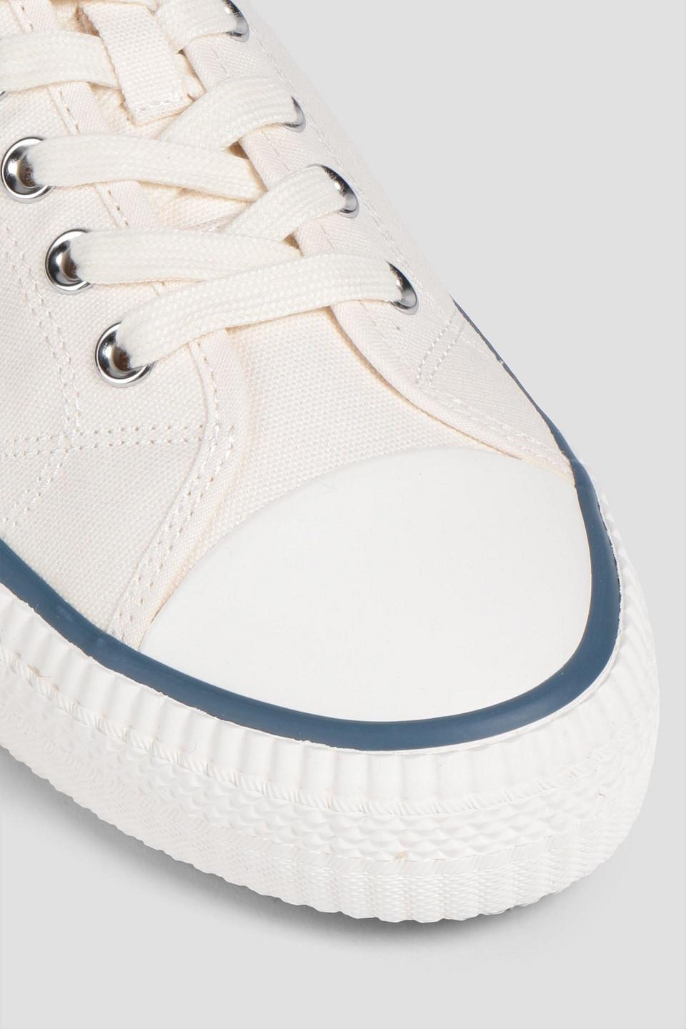 Paul Smith Kolby Canvas Sneakers in White for Men | Lyst