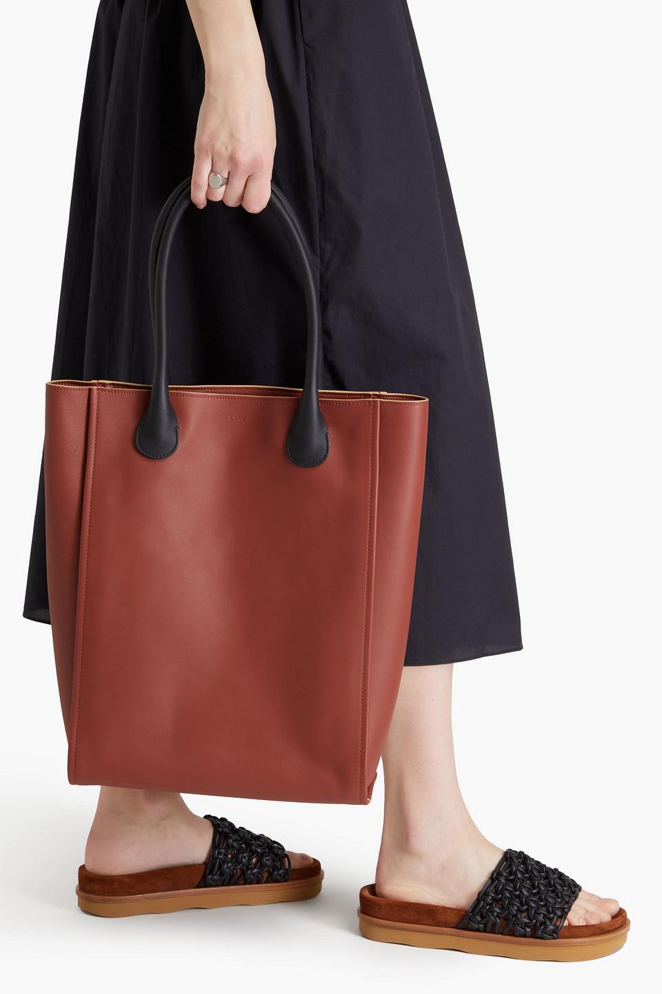 ★Chloe★ Joyce レザー トートバッグ 関税送料込* Chloé - Joyce Black Leather Small Tote | Mitchell Stores