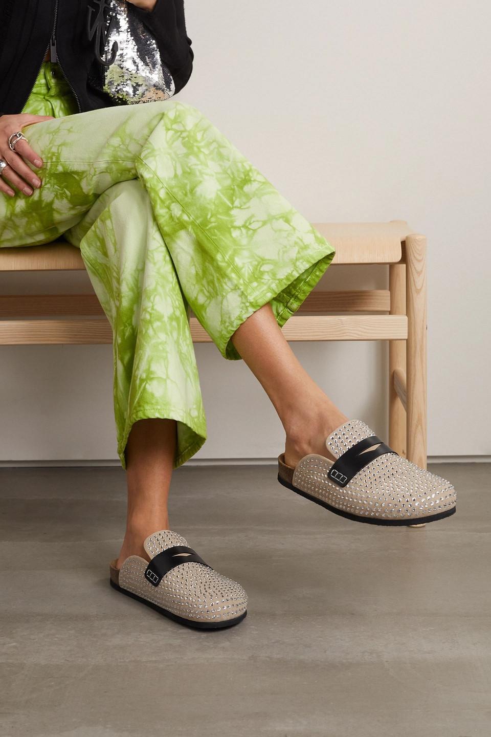 Jw Anderson Birkenstock Leather Sandal JW Anderson Black Size 37