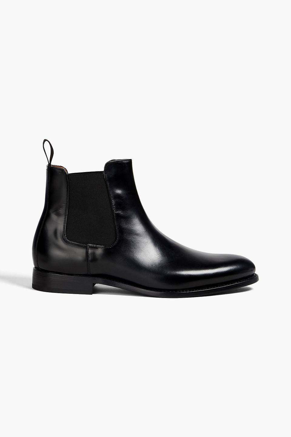 Mens Boots Chelsea Boots Glanz Rahmengenähte Herren Chelsea Boots