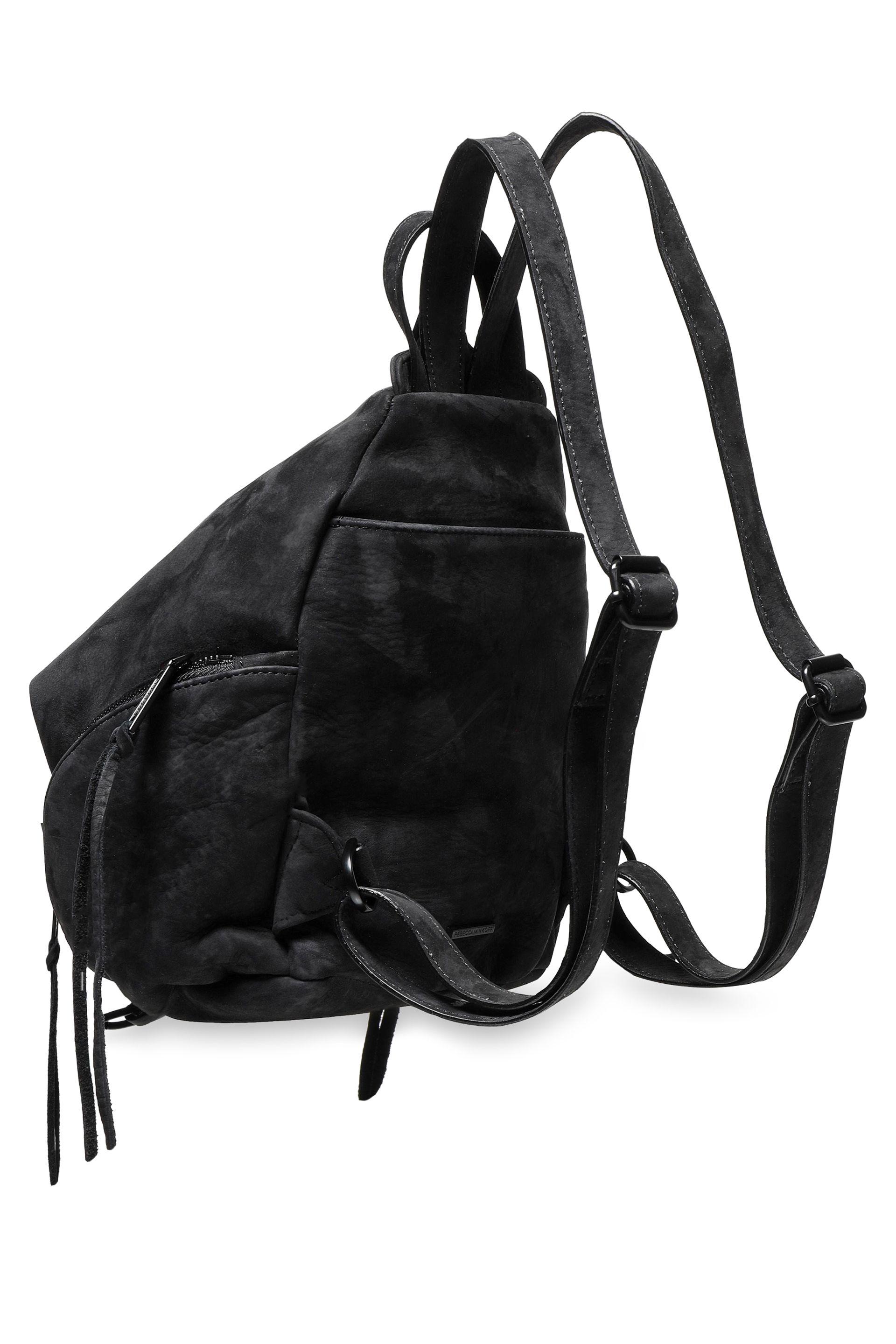 rebecca minkoff suede backpack