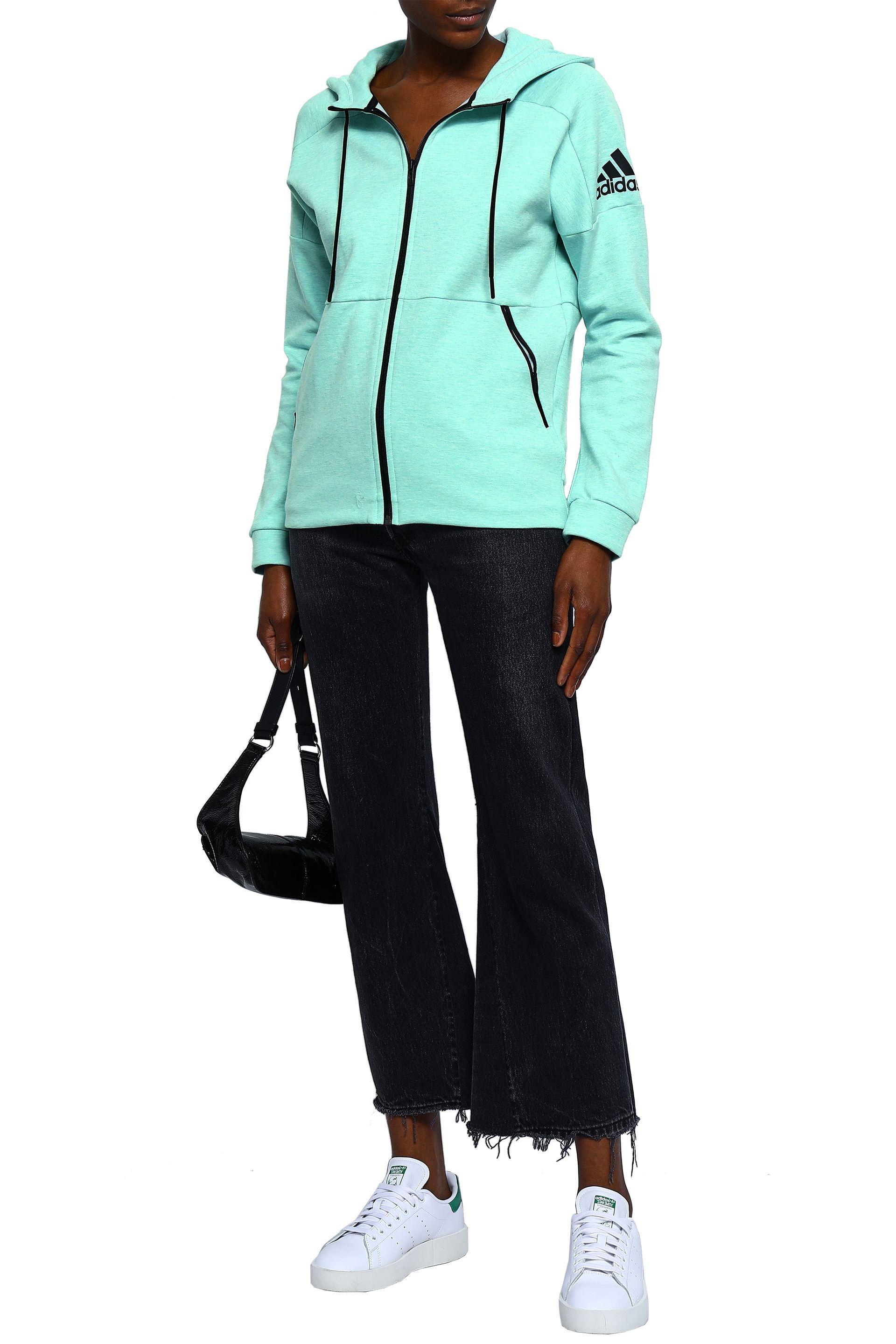 adidas mint green hoodie
