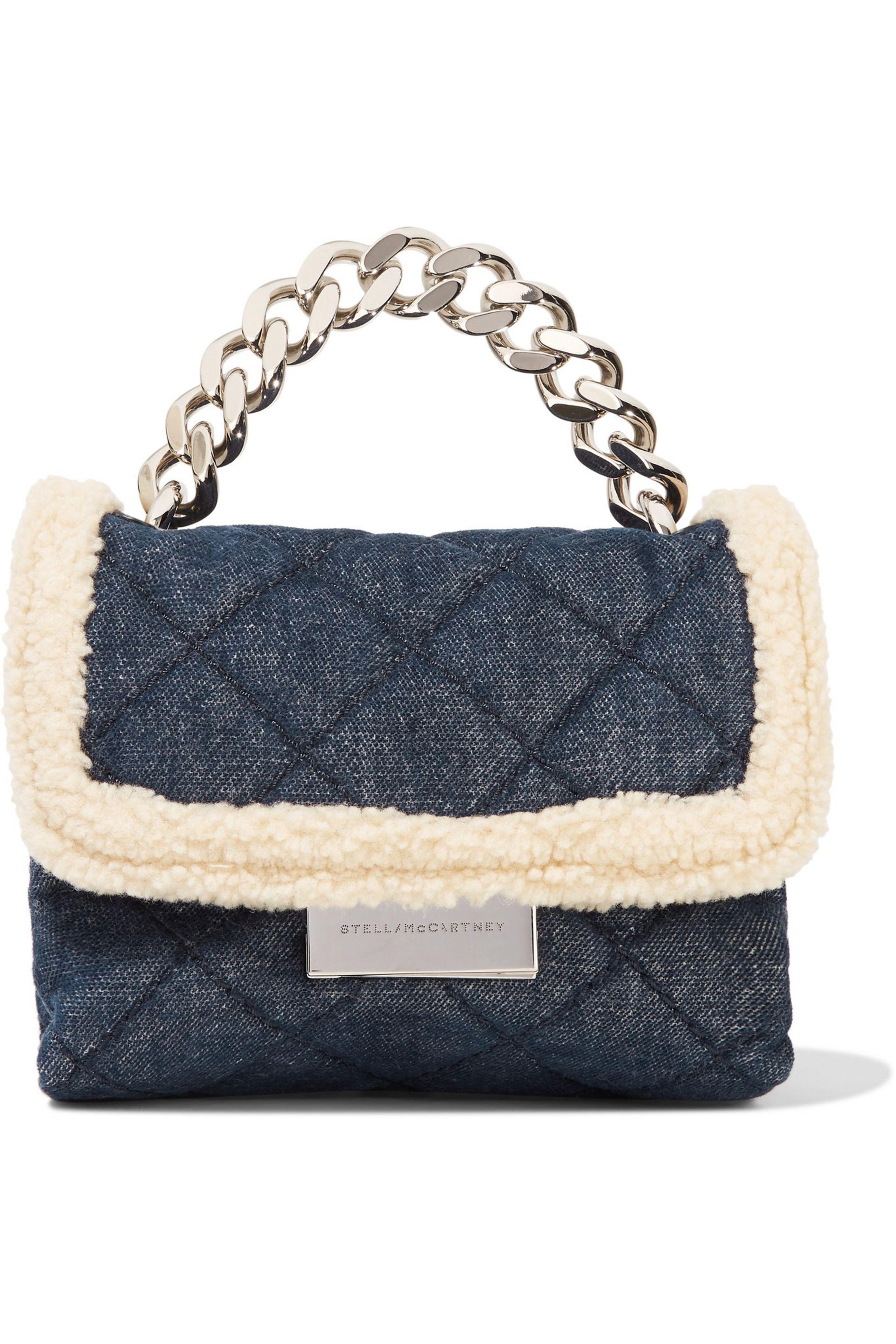 stella mccartney shearling bolsa