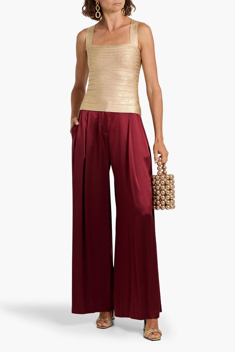 Hervé Léger Serena Bandage Top in Natural Lyst UK