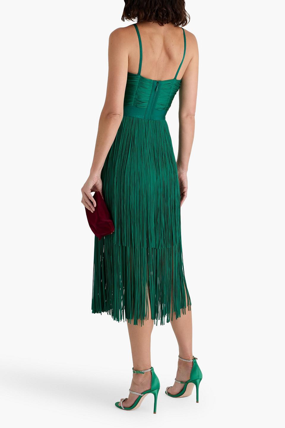 Green Herv Lger Dresses for Women | Lyst