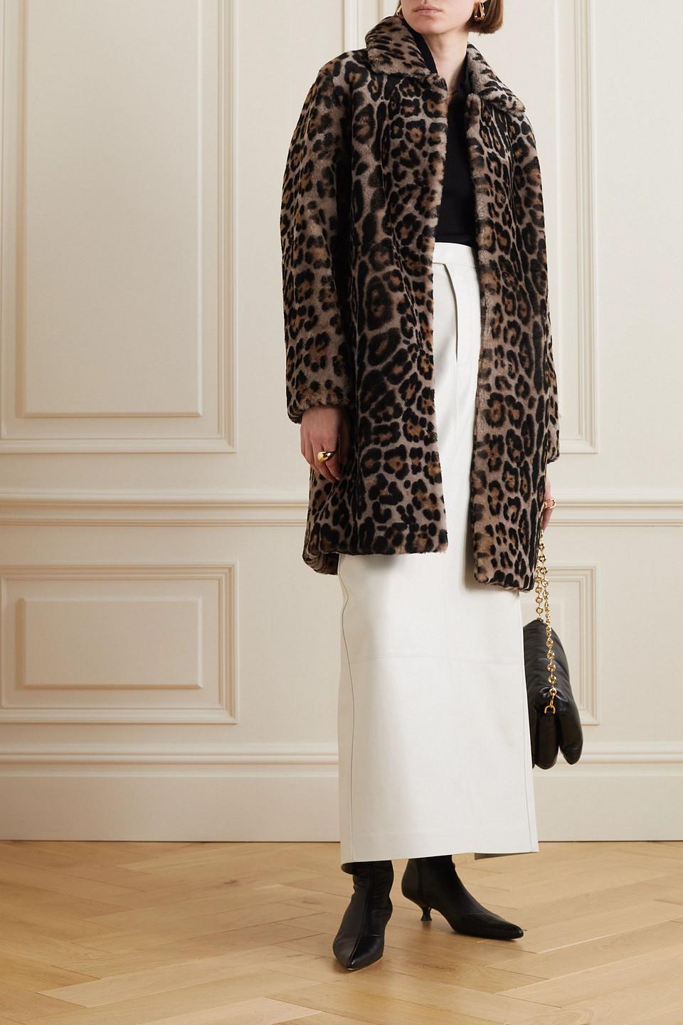 Nili lotan leopard coat deals