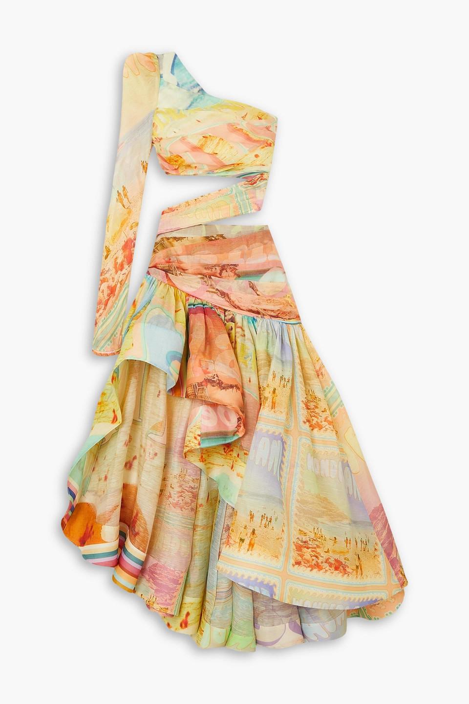 pleated dress asymmetrical Olympia Asymmetrical Pleated Maxi Dress  FORMAL SOCIETY