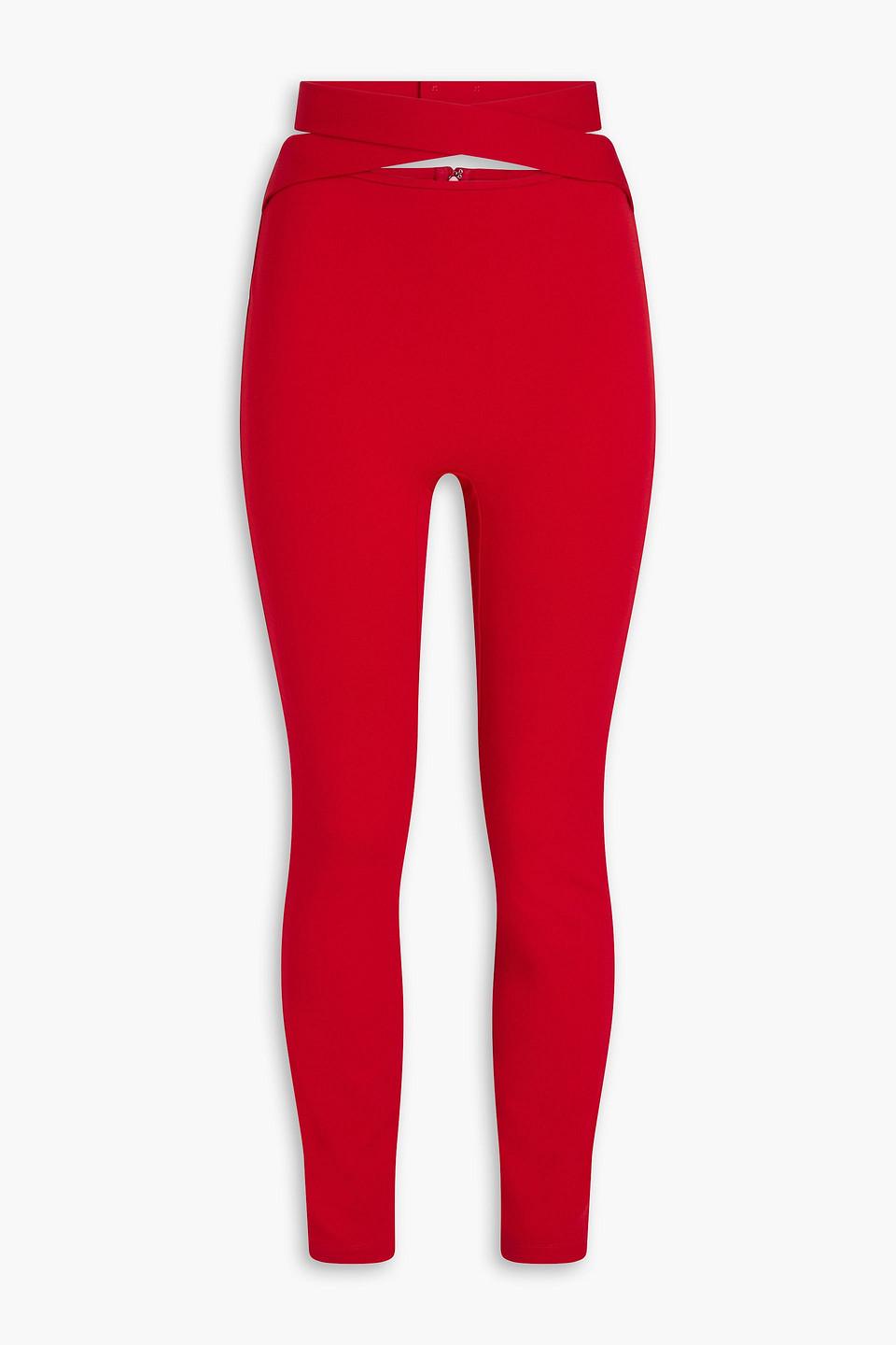 【関税&送料込】Dolce&Gabbana Leggings In Stretch Satin Dolce & Gabbana Coated Look Stretch Satin Leggings | italist