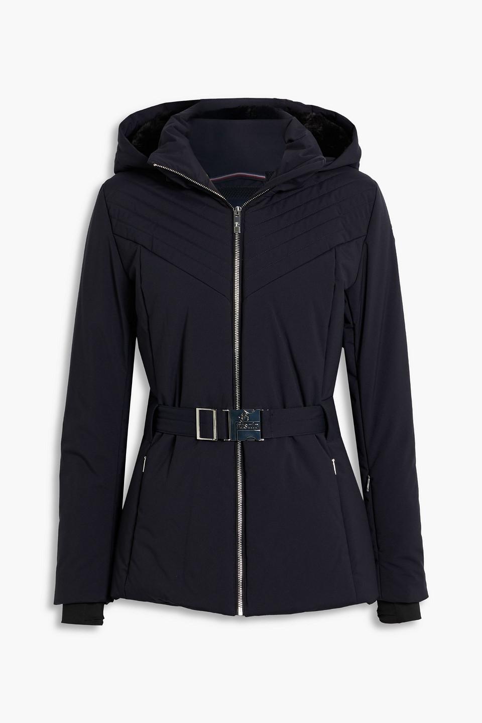 Fusalp Nassil Quilted Hooded Ski Jacket in Blue Lyst
