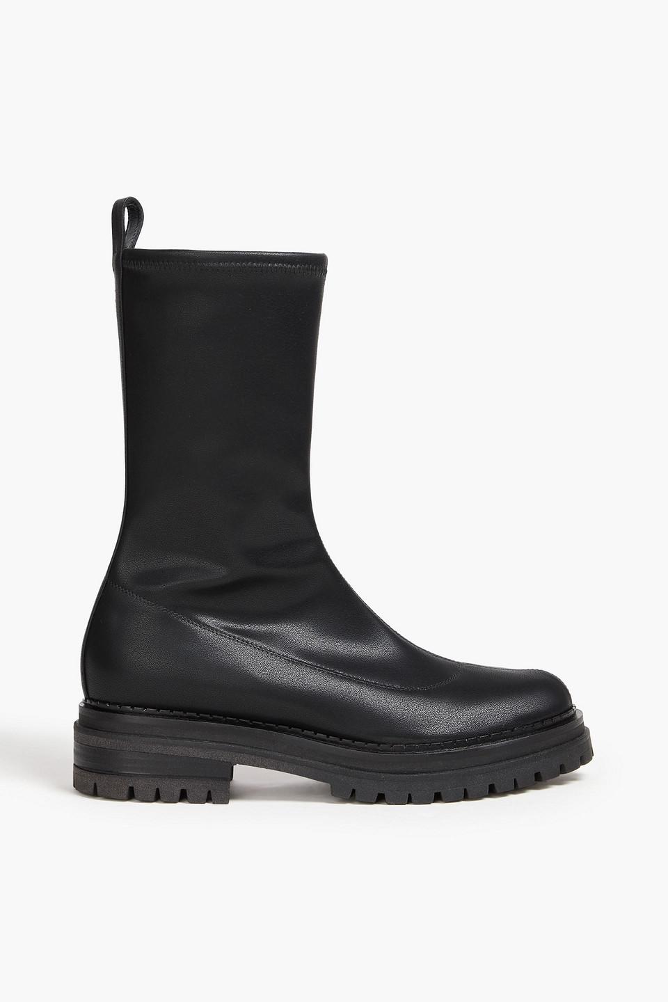 Sergio Rossi Glove Sock Boots in Black | Lyst Canada