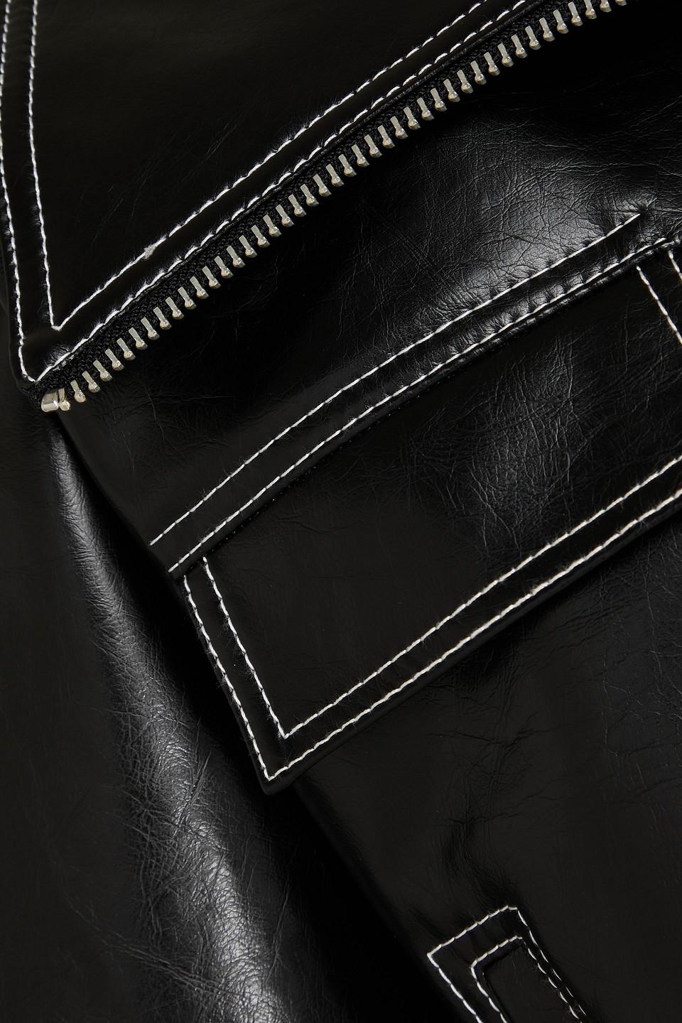 Women s Ganni Leather jackets from C 512 Lyst Canada
