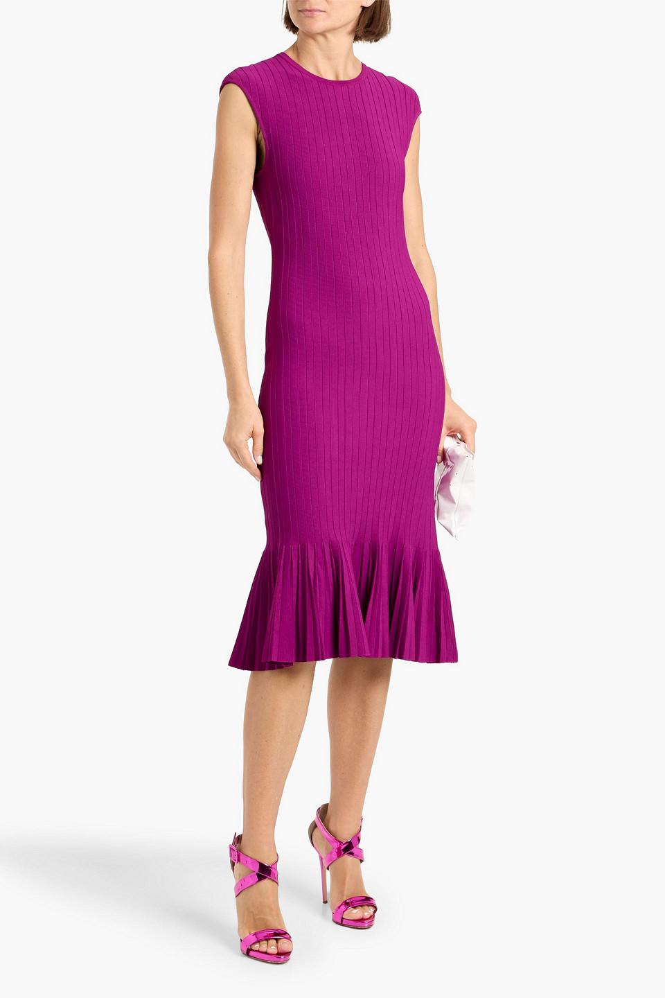 purple herve leger bandage dress Herve Leger AUTHENTIC bandage dress NWOT