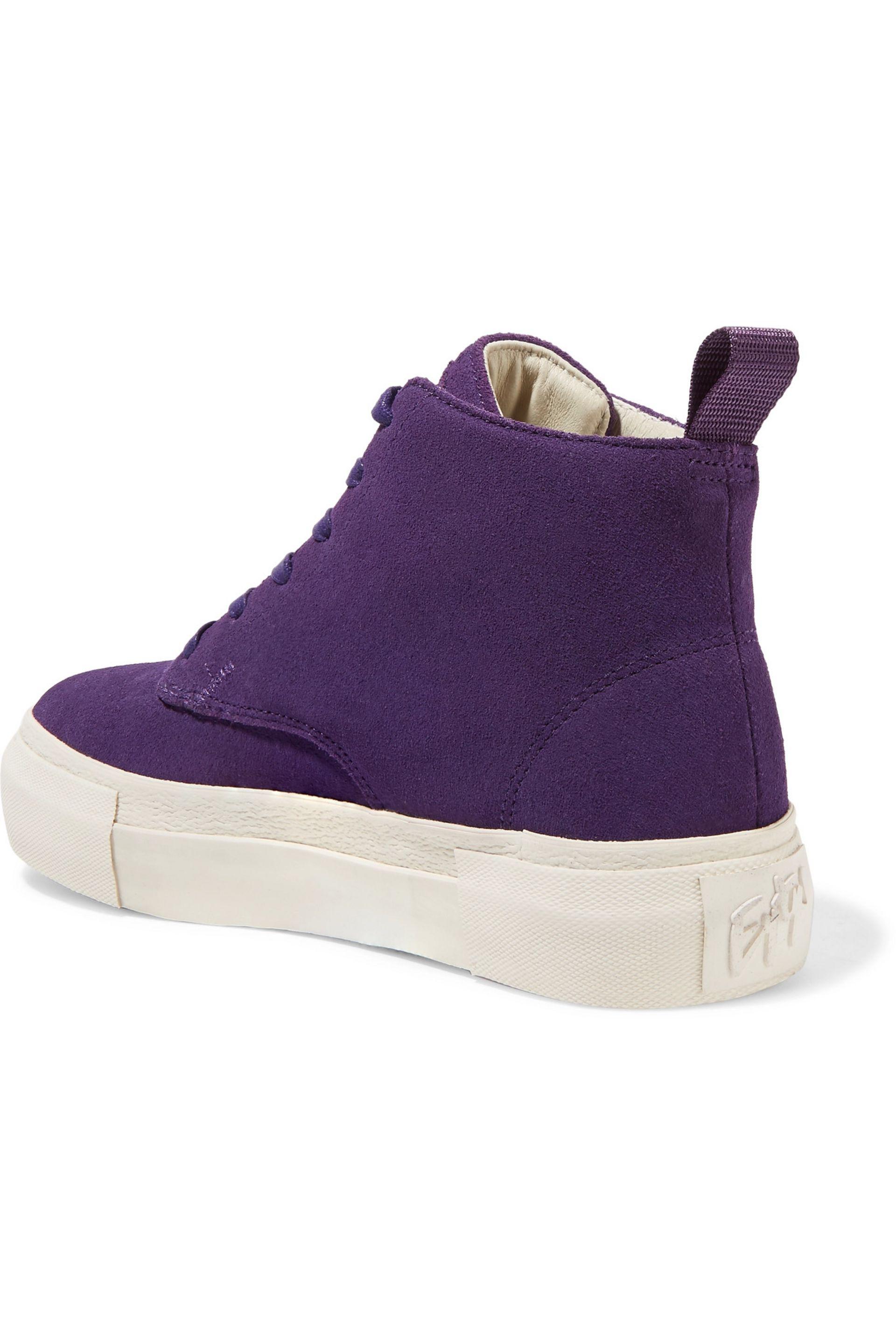 Lyst - Eytys Odyssey Suede Platform Sneakers in Purple Gallery. Previously sold at: THE OUTNET.COM · Women's Platform Sneakers