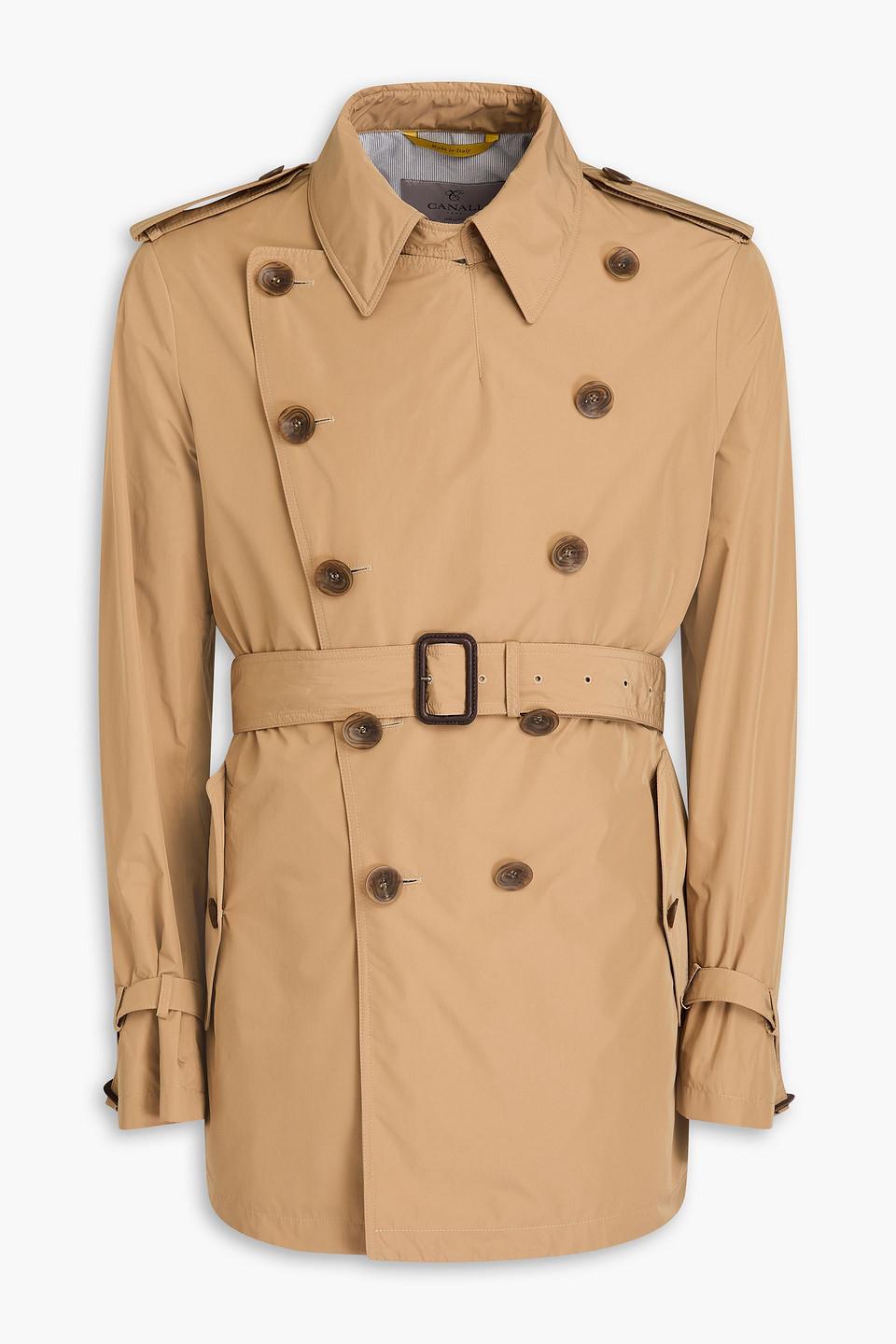 Canali trench coat sales