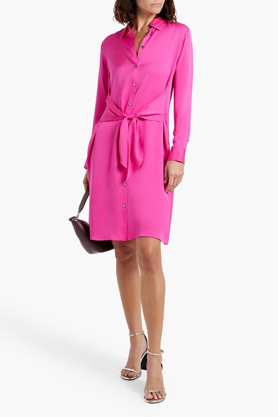 pink theory dress Theory Square Neck Maxi Dress