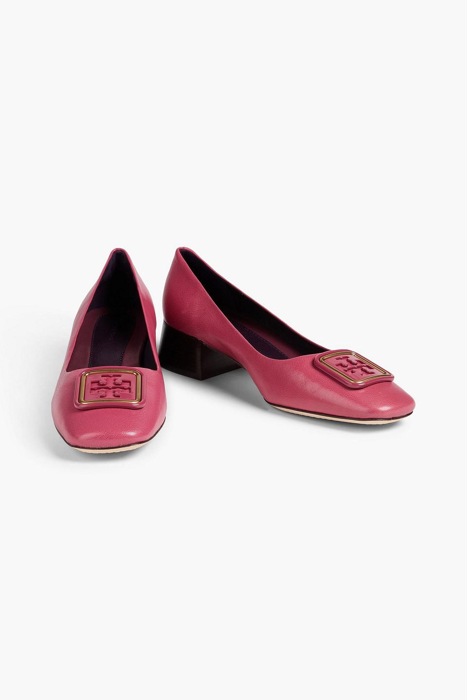 Tory Burch Georgia Leather Pump in Pink Lyst UK