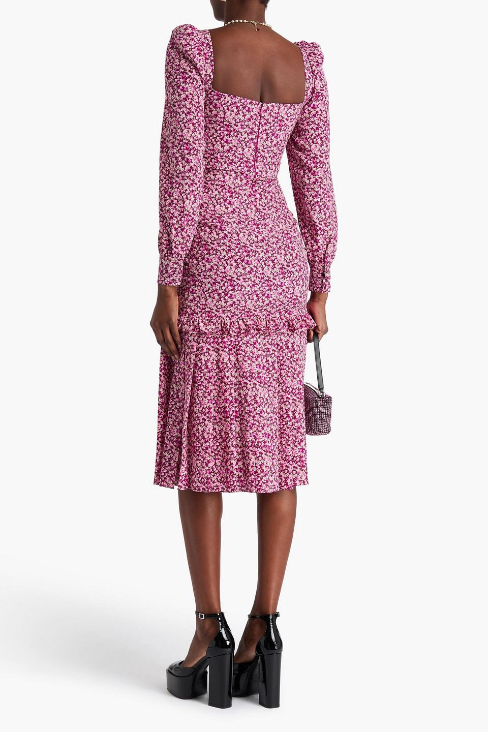 strapless open back dress Alessandra Rich Fitted Velvet Dress – Runway Catalog main image 0