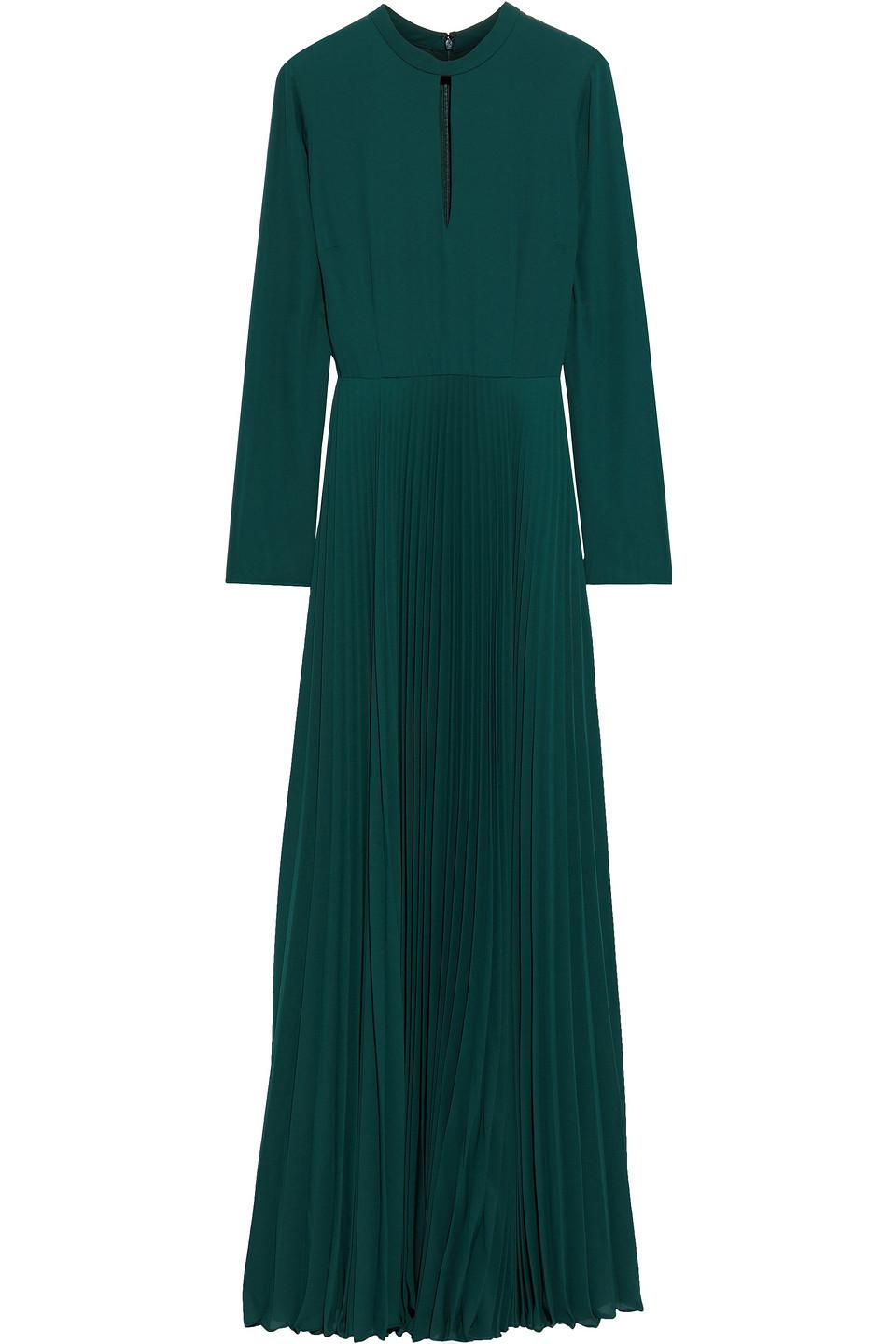green emerald velvet dress Mikael Evening Maxi Dress Magenta 34162  beautycollection.gr
