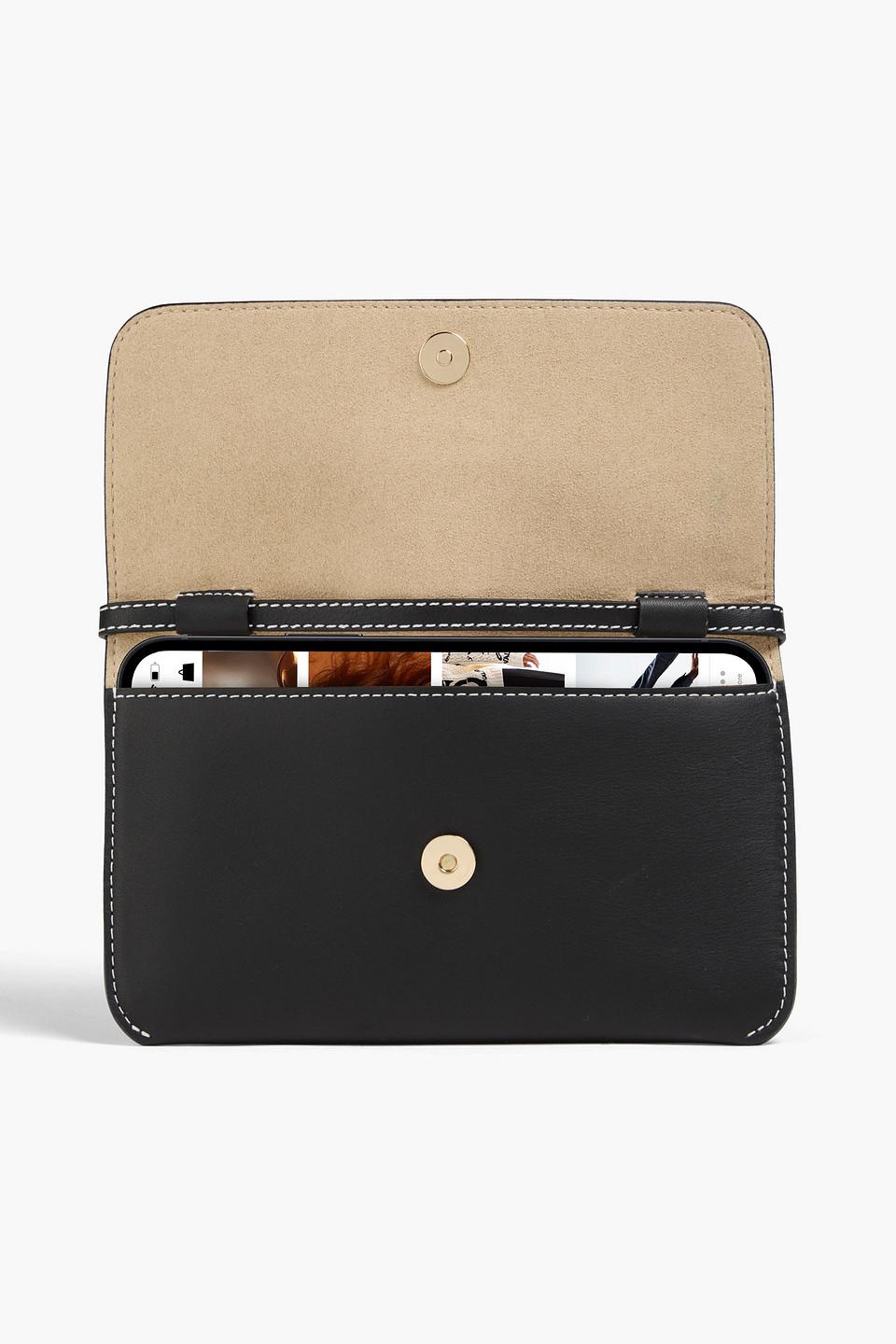 ショルダーバッグ・ポシェット [JW ANDERSON]23SS CHAIN PHONE POUCH (AC0230-LA0088497) JW Anderson Leather Phone Pouch in Black | Lyst