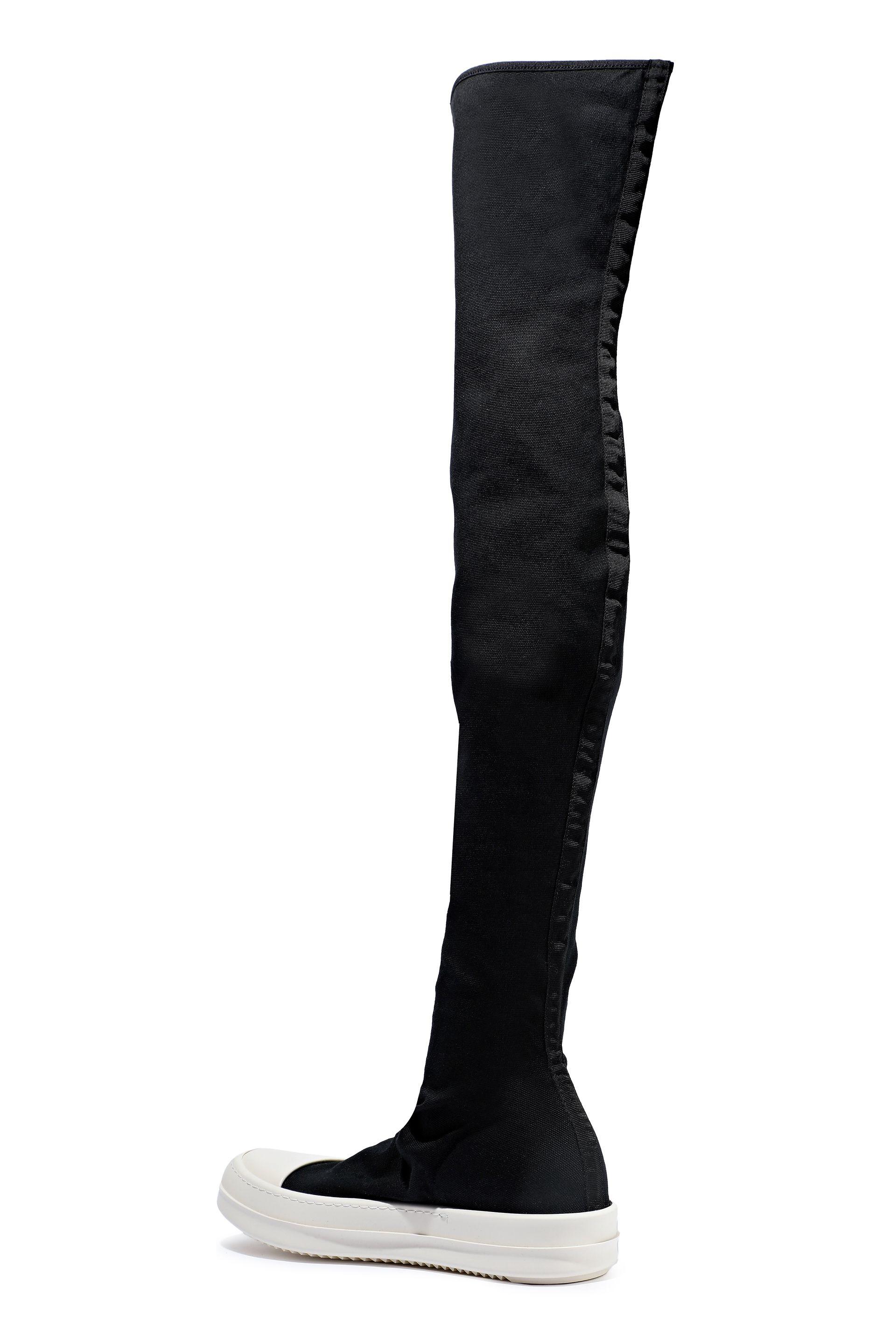 neoprene thigh high boots