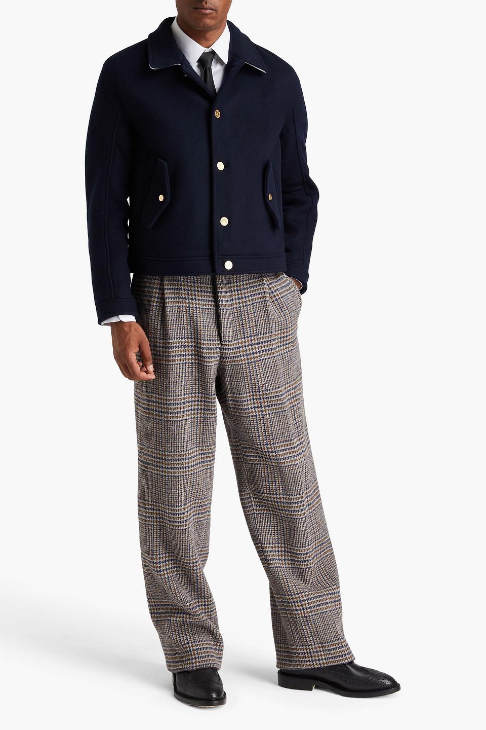 トムブラウン Classic Wool Navy Jacket sz0