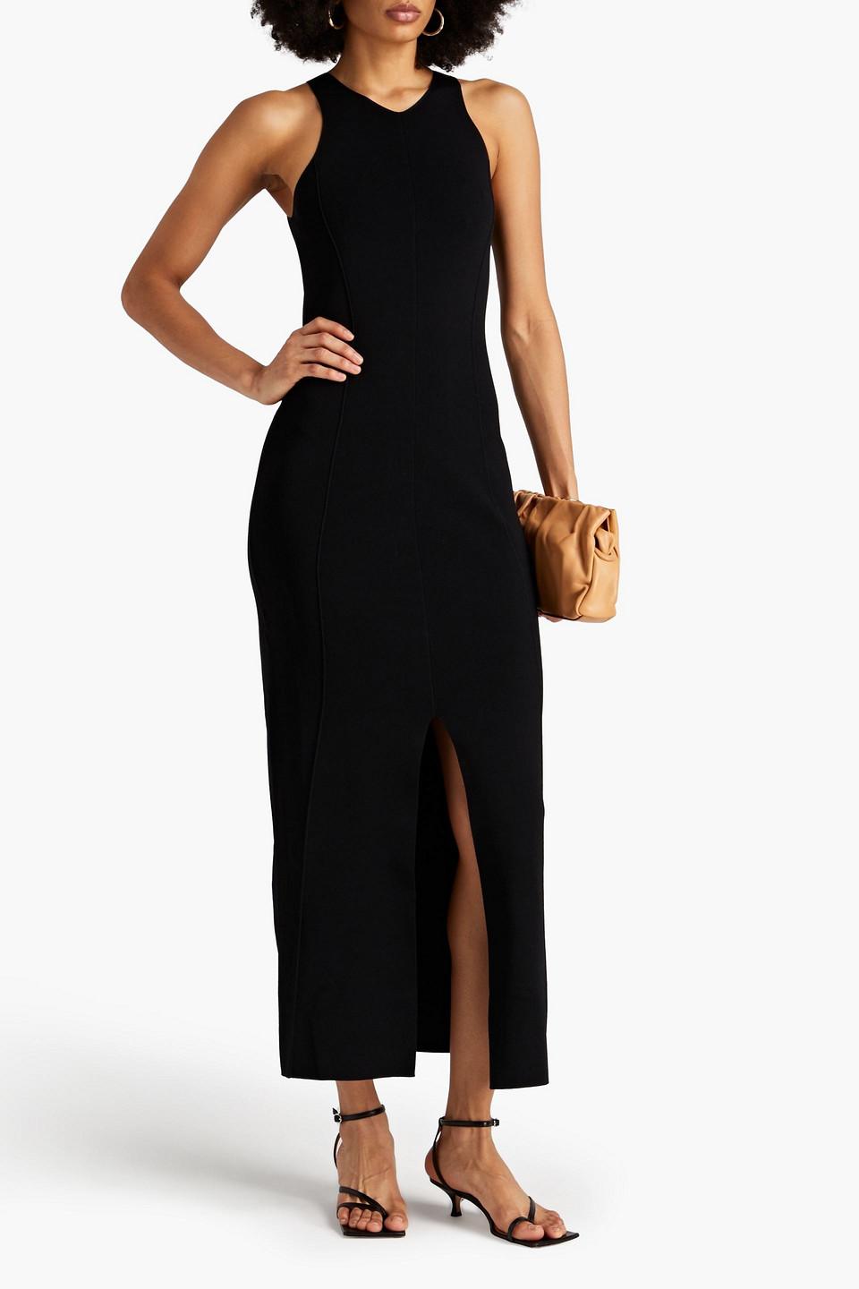 Nanushka belted knitted dress - Brown