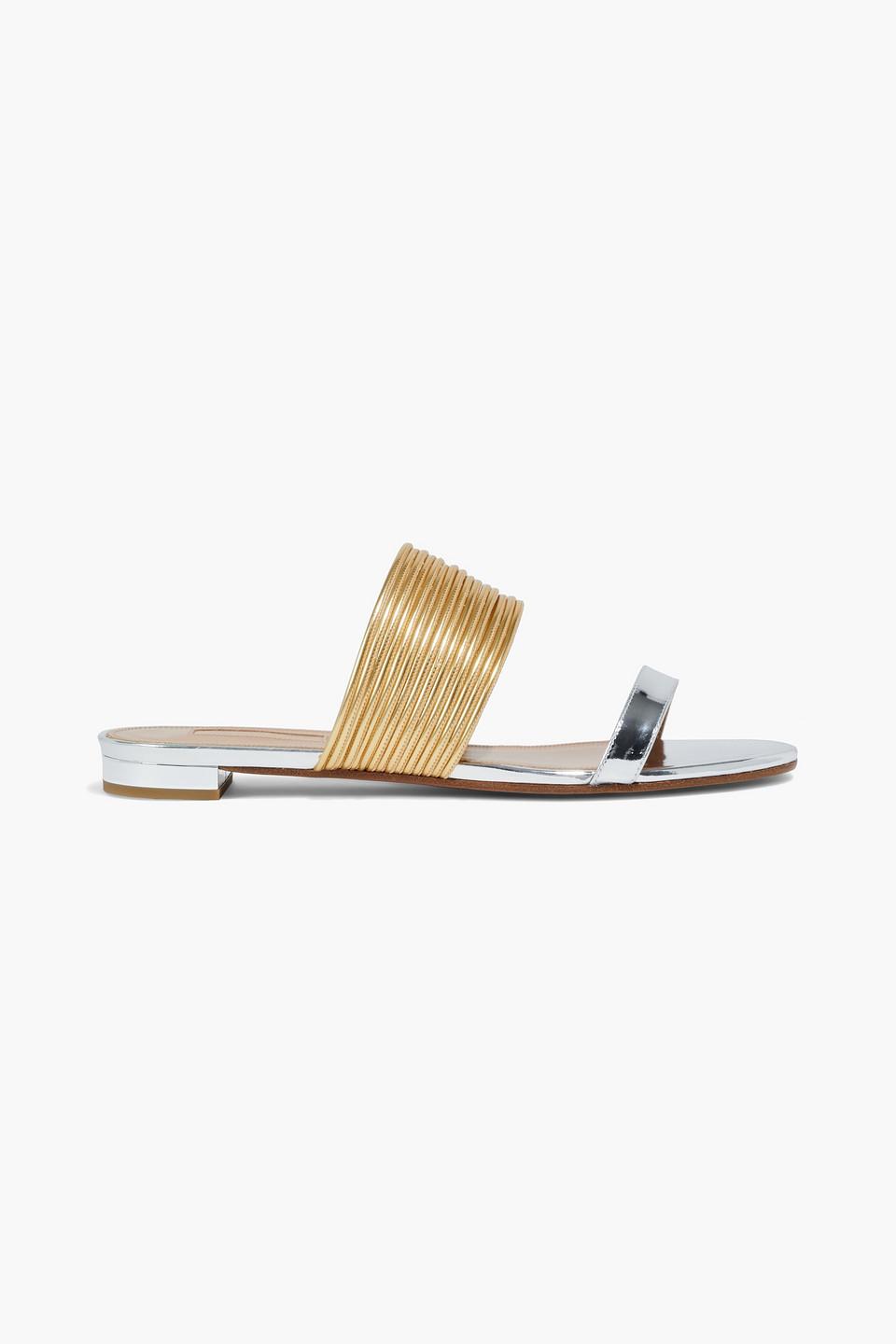 Aquazzura slides shop