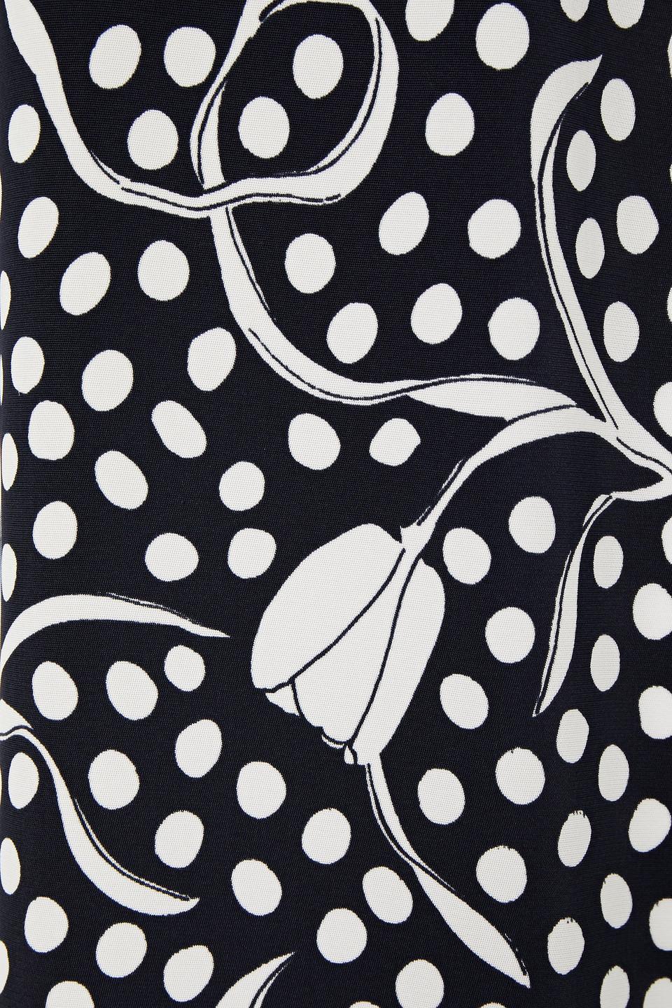 langley print midi dress
