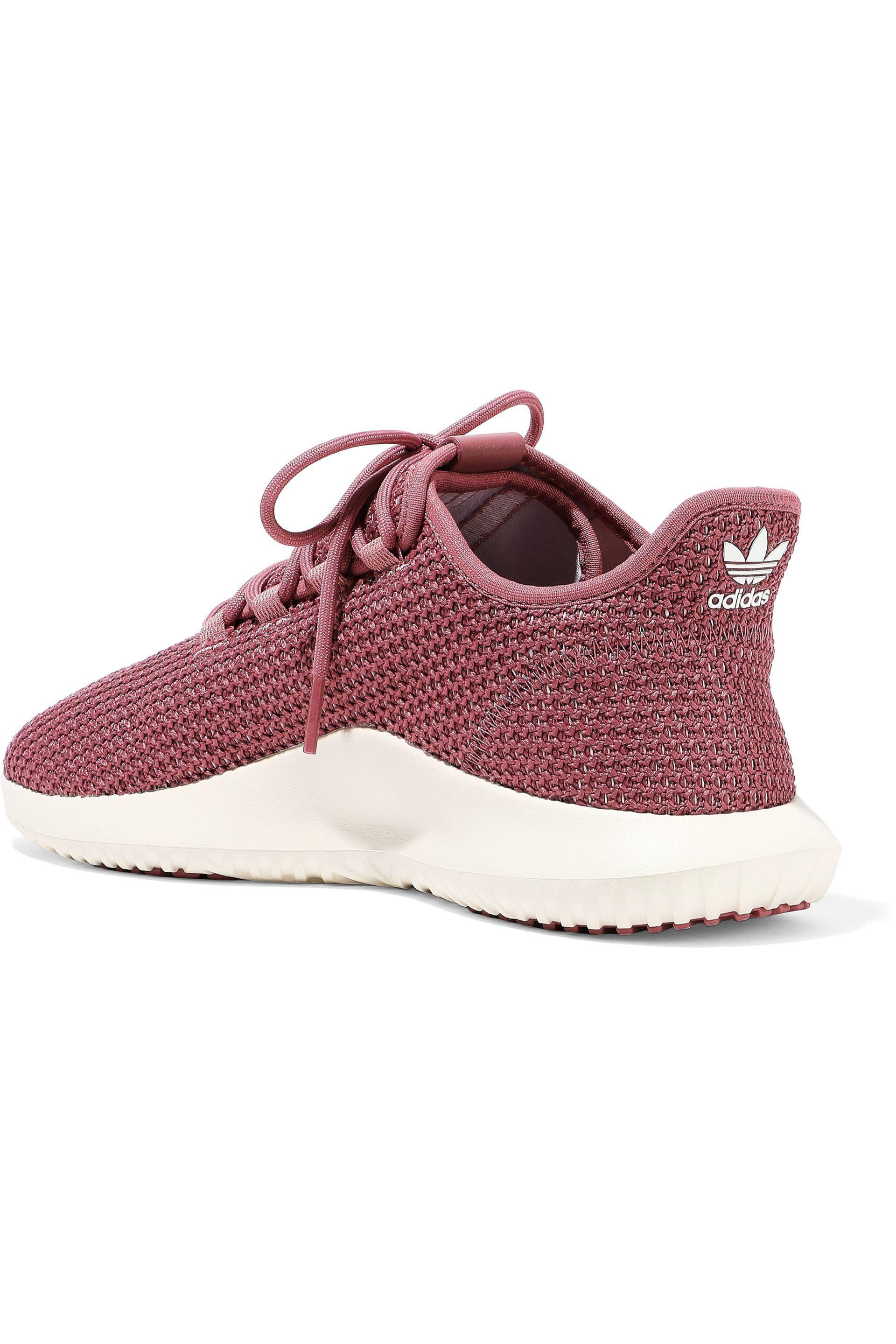 adidas Originals Tubular Shadow Knitted Sneakers Fuchsia - Lyst